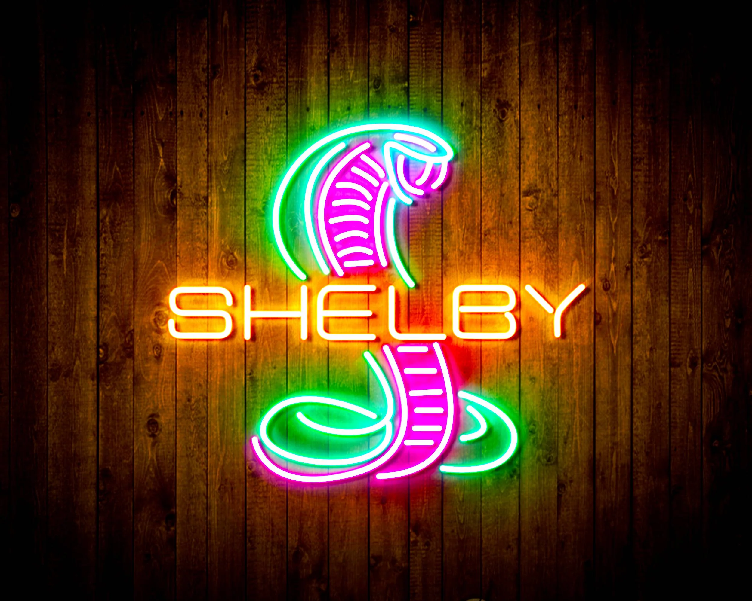 NHL Shelby Bar Neon Flex LED Sign - Image 5