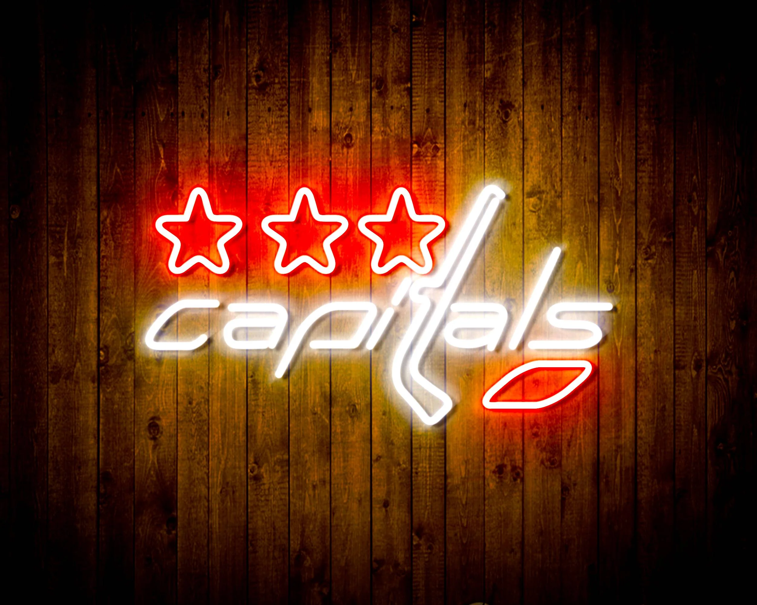 NHL Washington Capitals Bar Neon Flex LED Sign - Image 10