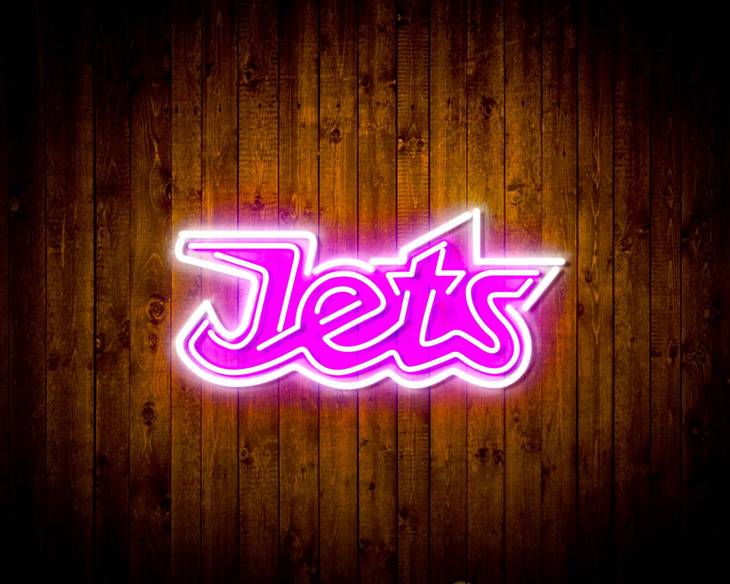 NHL Winnipeg Jets Bar Neon Flex LED Sign - Image 4