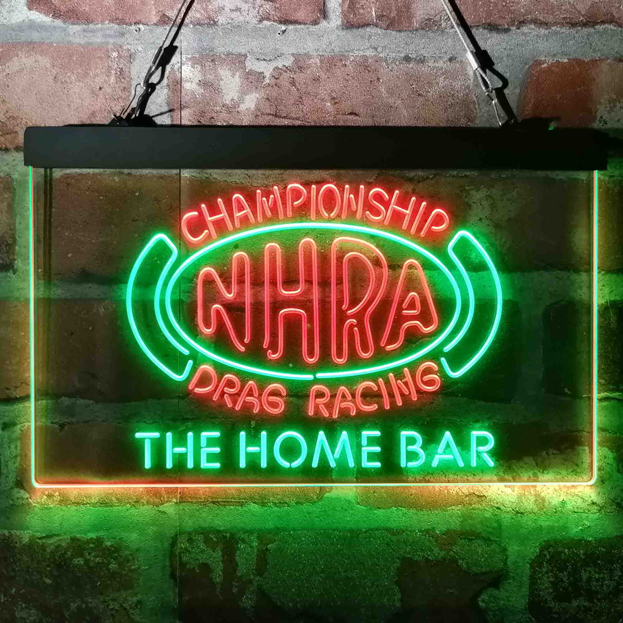 Personalized NHRA Drags Racing Neon-Like LED Sign - Custom Wall Decor Gift - Image 3
