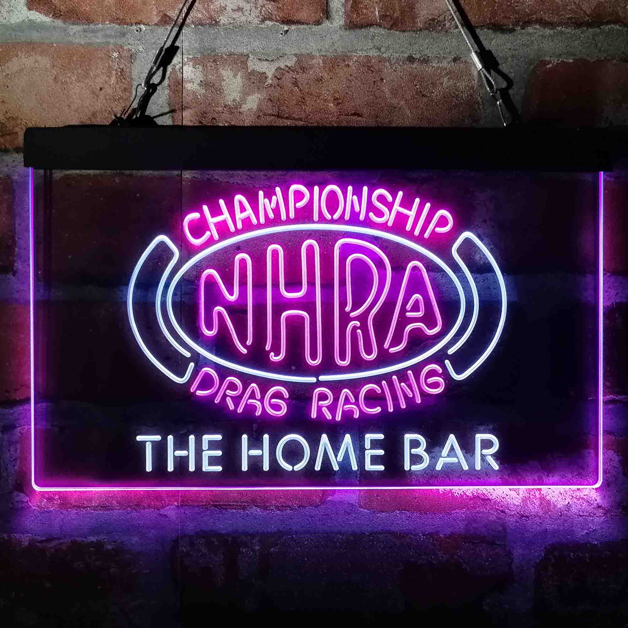 Personalized NHRA Drags Racing Neon-Like LED Sign - Custom Wall Decor Gift - Image 7