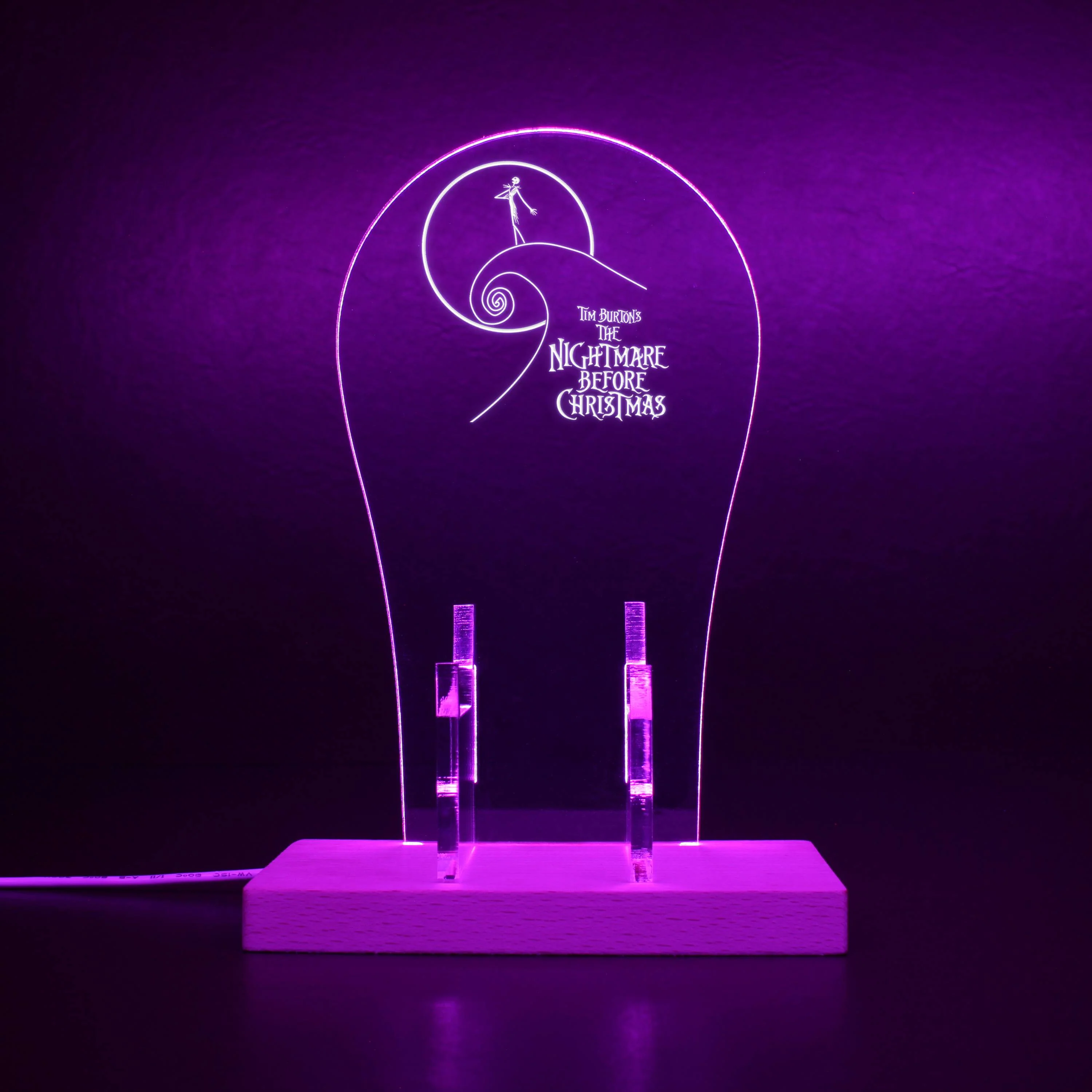 Nightmare before Christmas LED Gaming Headset Controller Stand - Image 5
