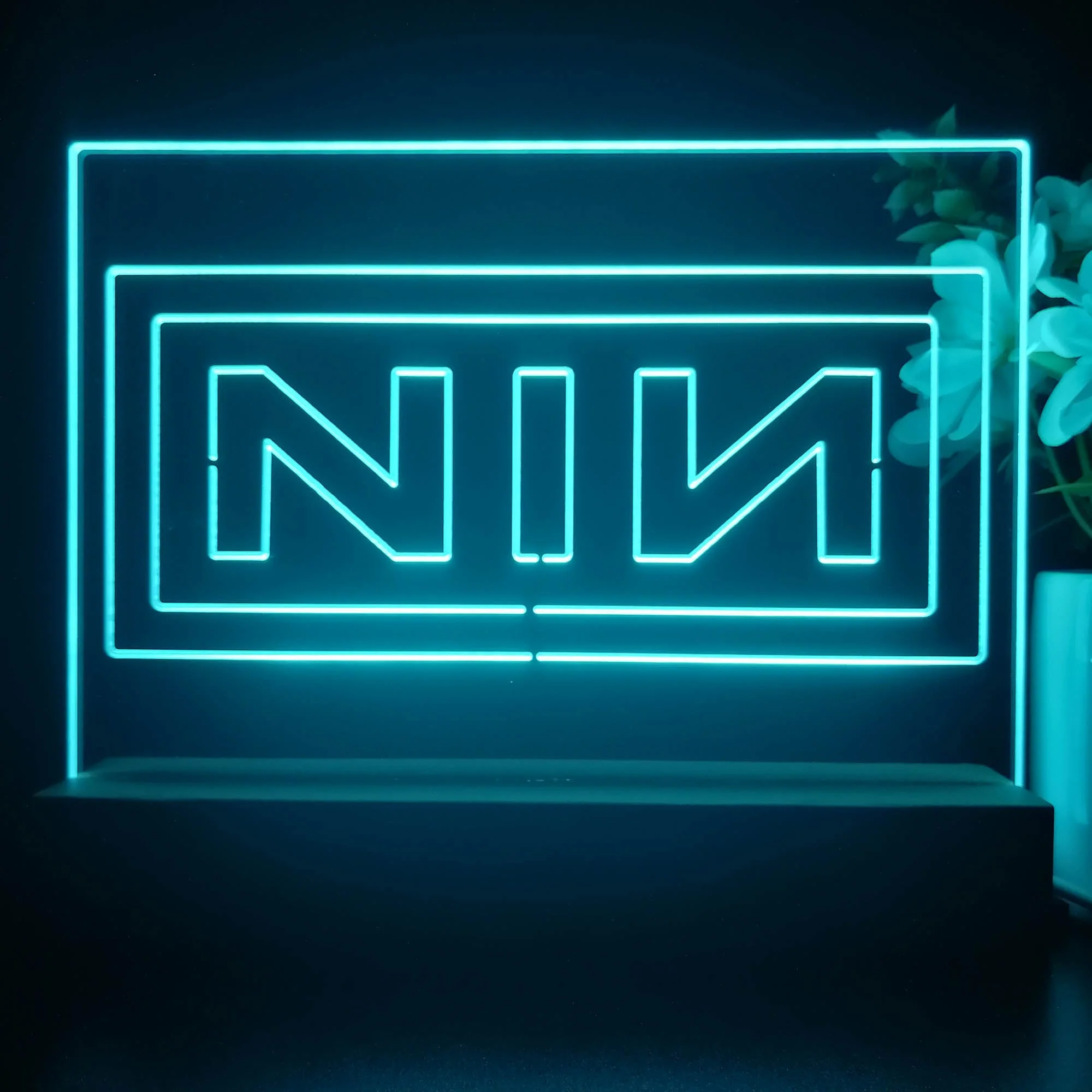 Nine Inch Nail Band 3D Illusion Night Light Desk Lamp - Image 3