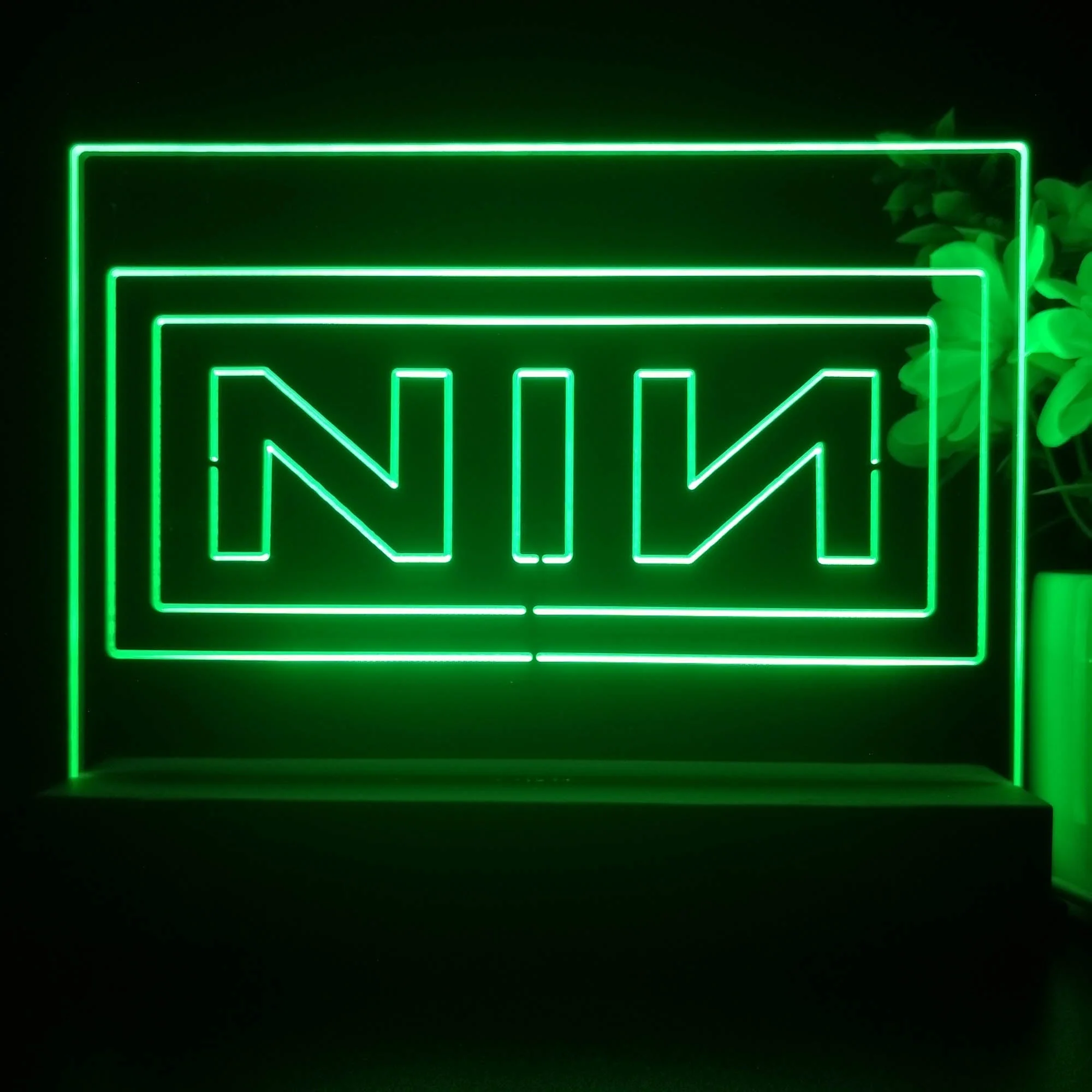 Nine Inch Nail Band 3D Illusion Night Light Desk Lamp - Image 4