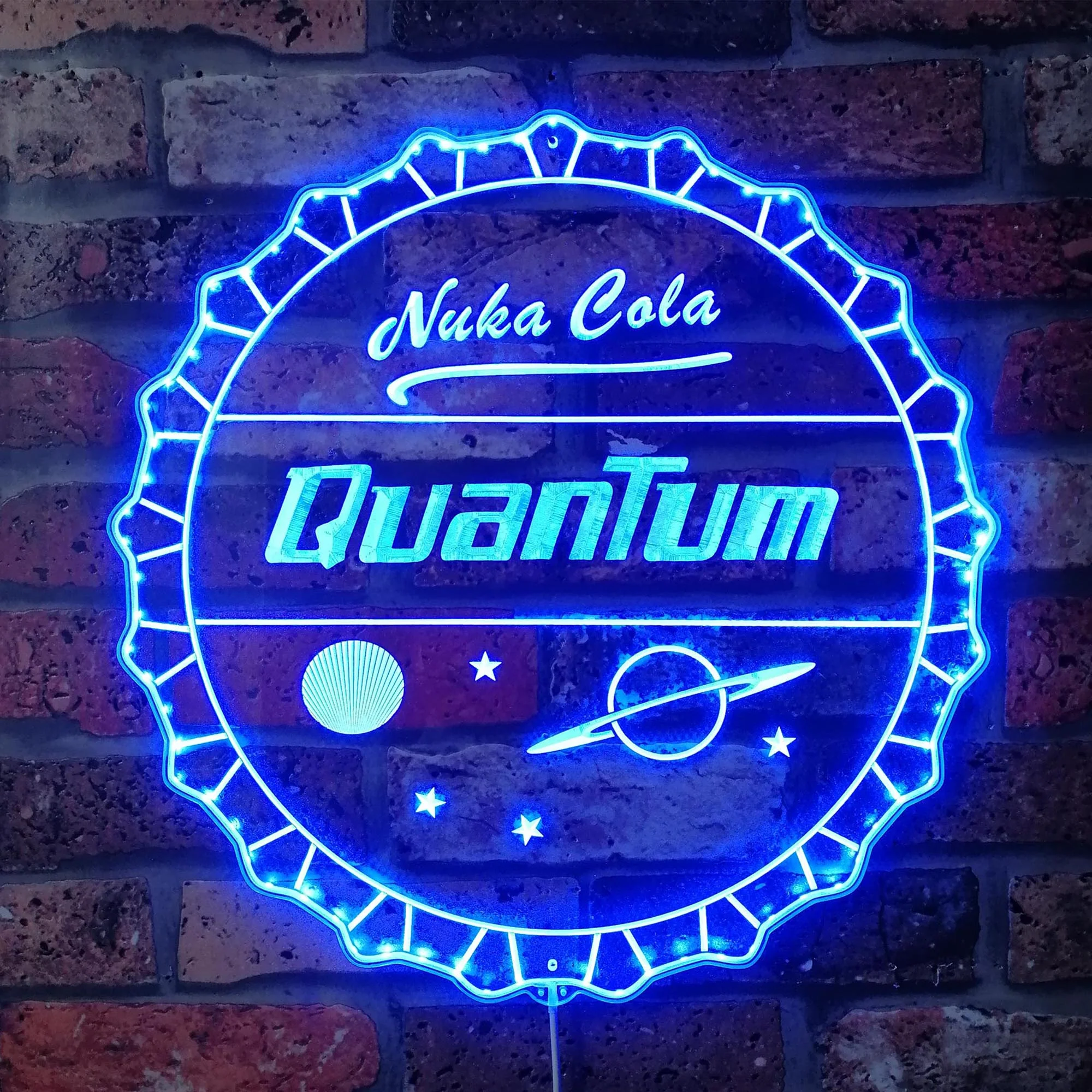 Nuka Cola Quantum Neon LED Sign with Dynamic RGB Colors - Image 4