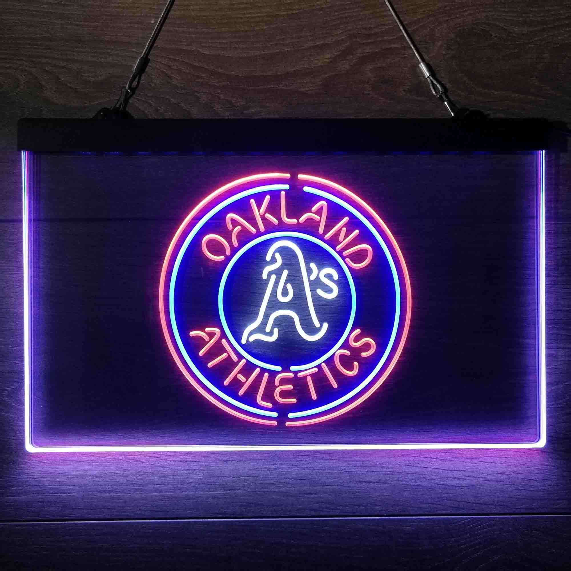 Oakland Athletics Neon-Like LED Sign - Image 16