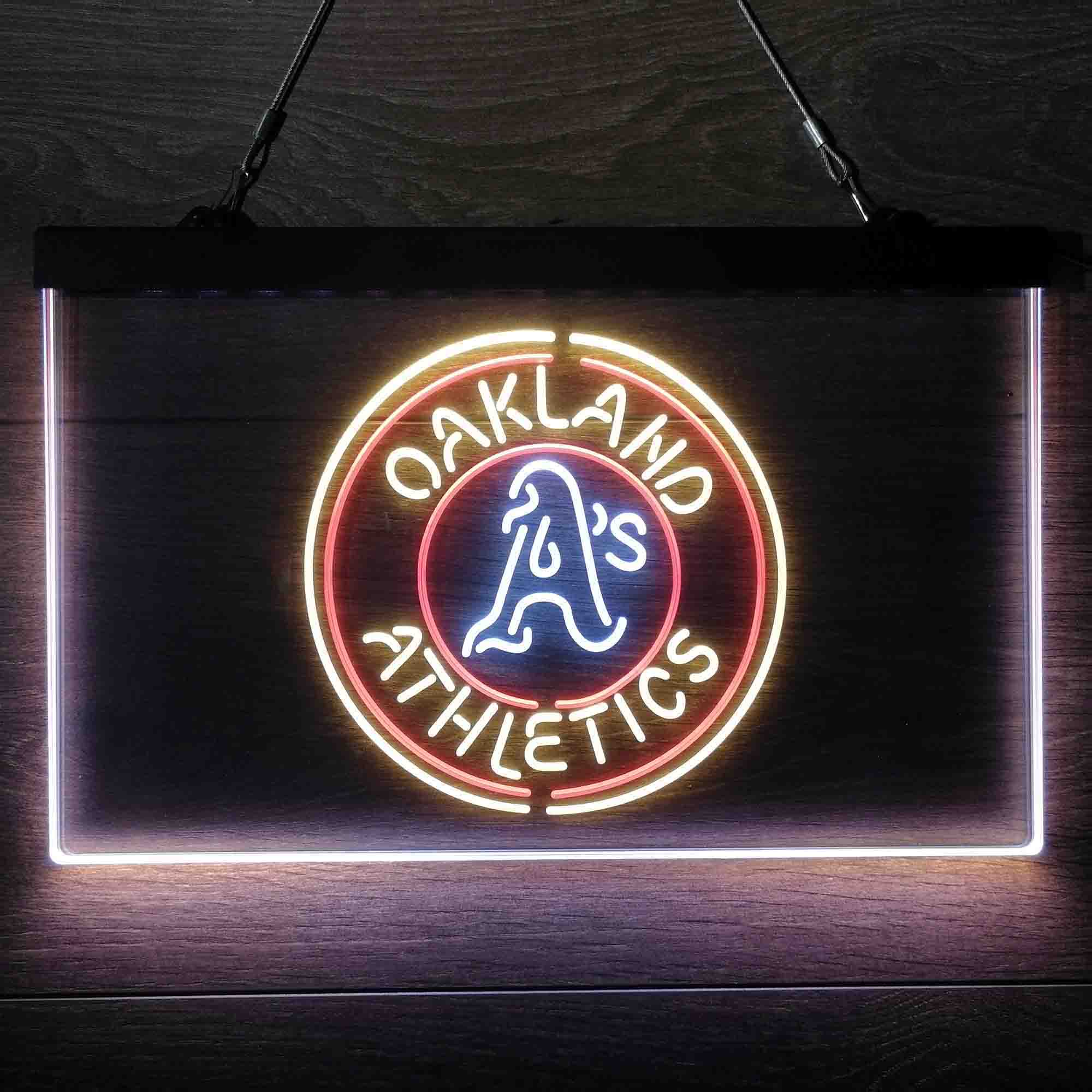 Oakland Athletics Neon-Like LED Sign - Image 17
