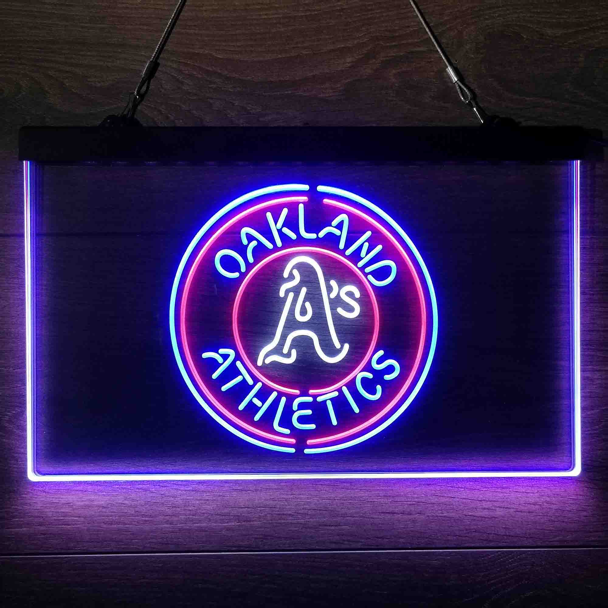 Oakland Athletics Neon-Like LED Sign - Image 18