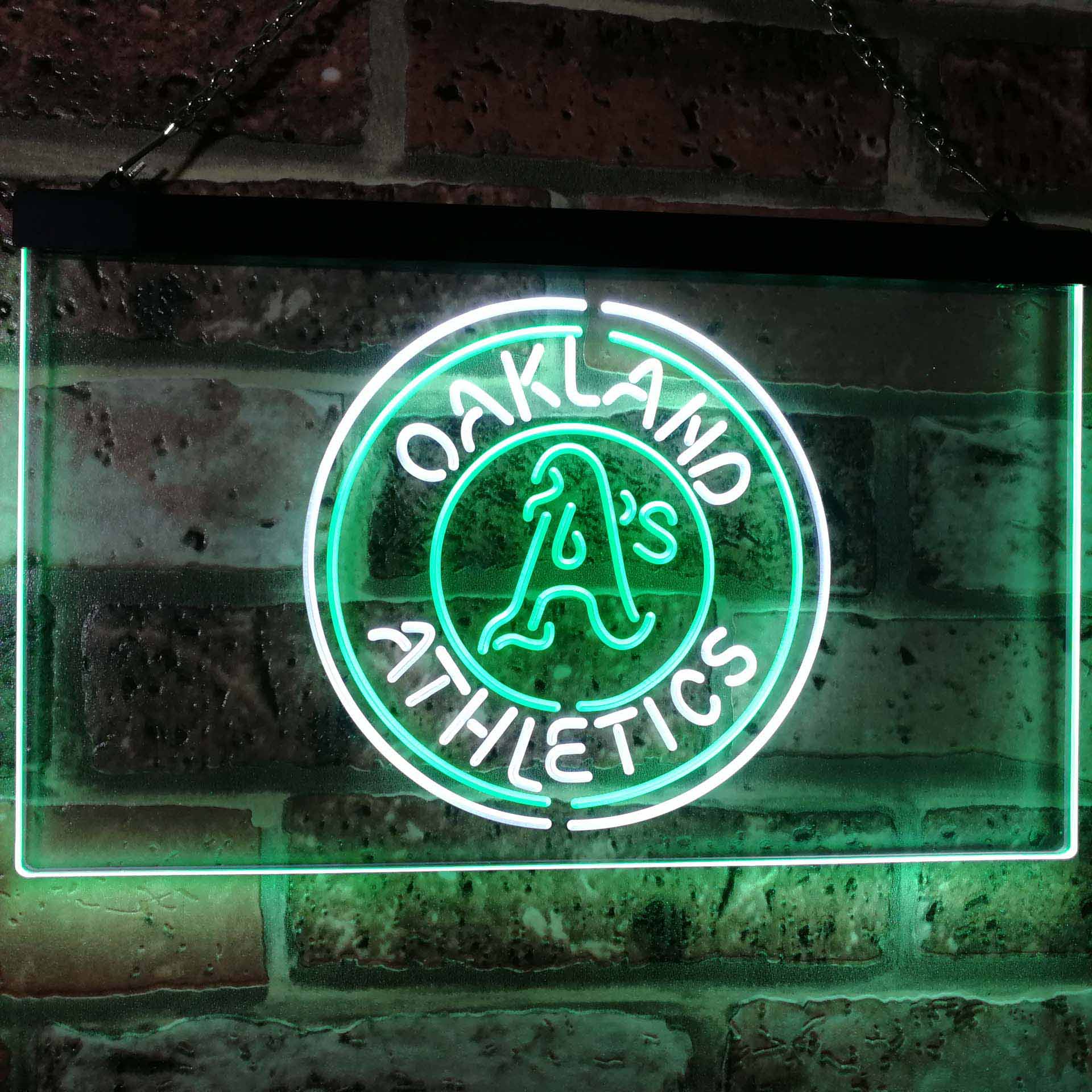 Oakland Athletics Neon-Like LED Sign - Image 2