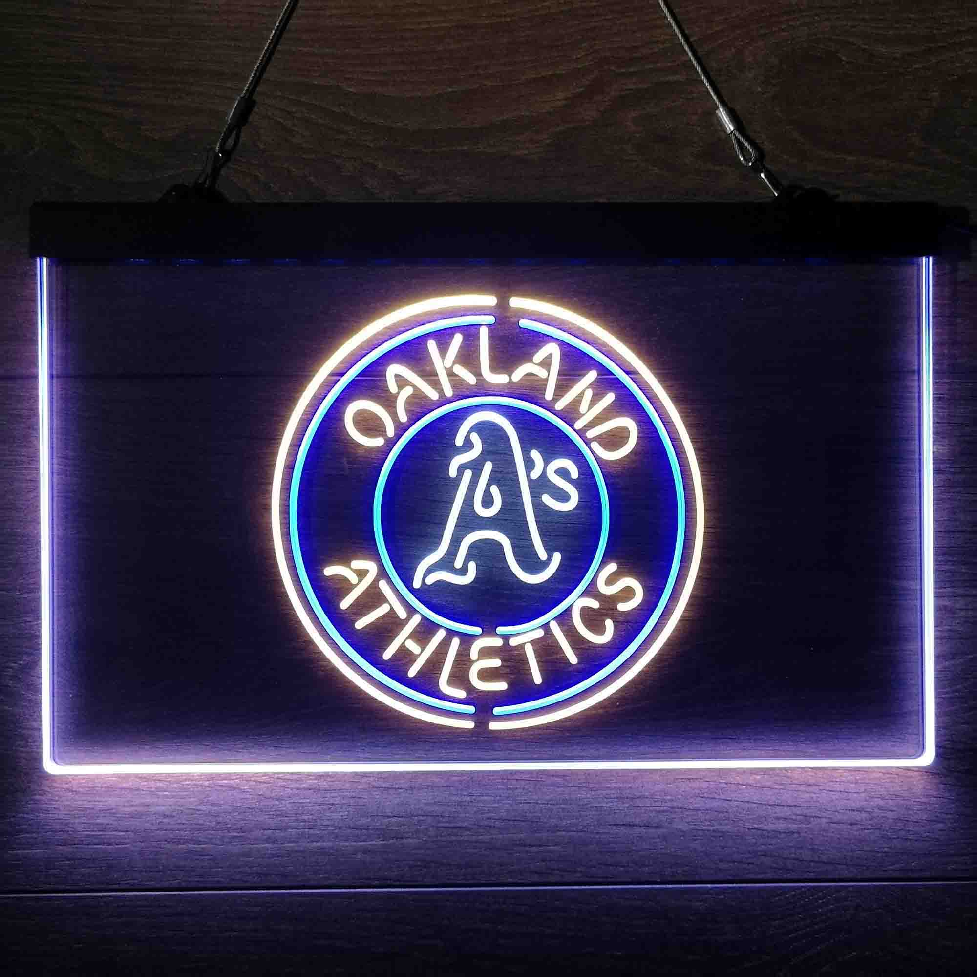 Oakland Athletics Neon-Like LED Sign - Image 20
