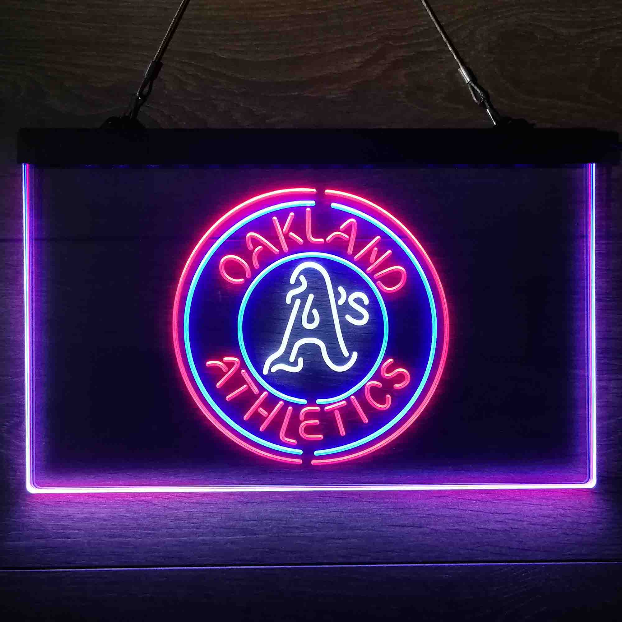 Oakland Athletics Neon-Like LED Sign - Image 24