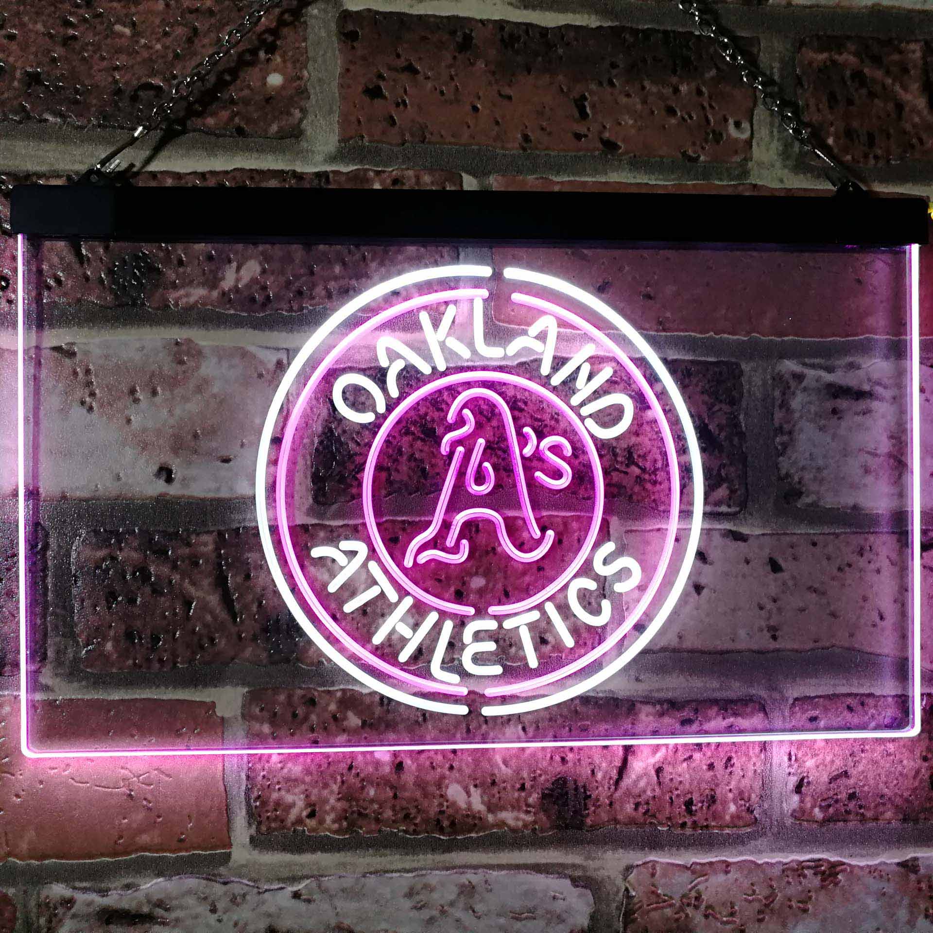 Oakland Athletics Neon-Like LED Sign - Image 6