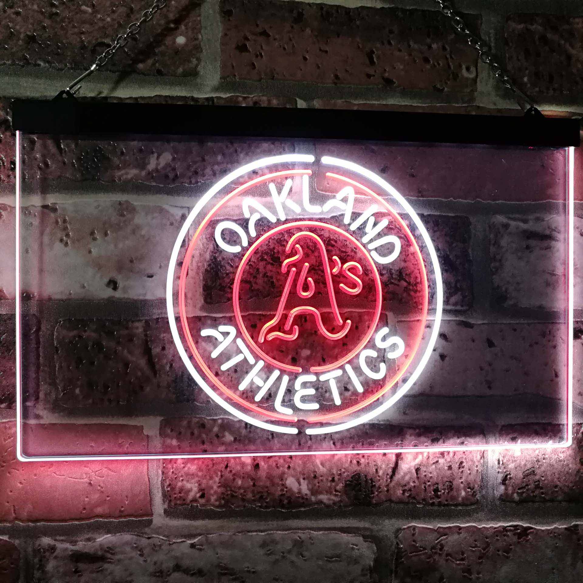 Oakland Athletics Neon-Like LED Sign - Image 7