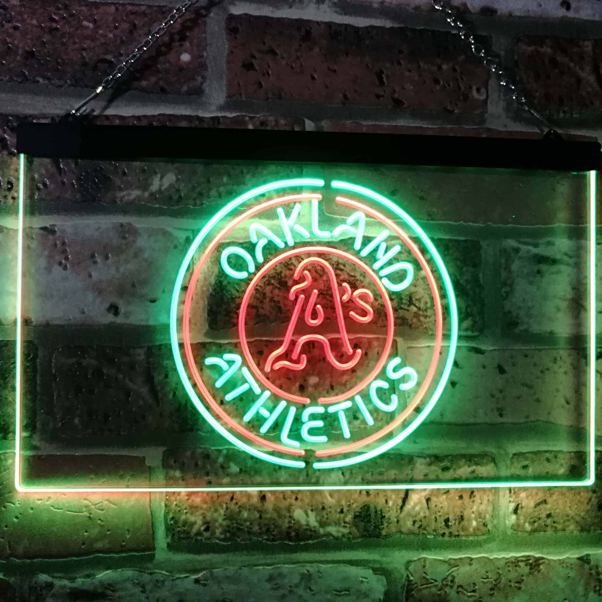 Oakland Athletics Neon-Like LED Sign - Image 8