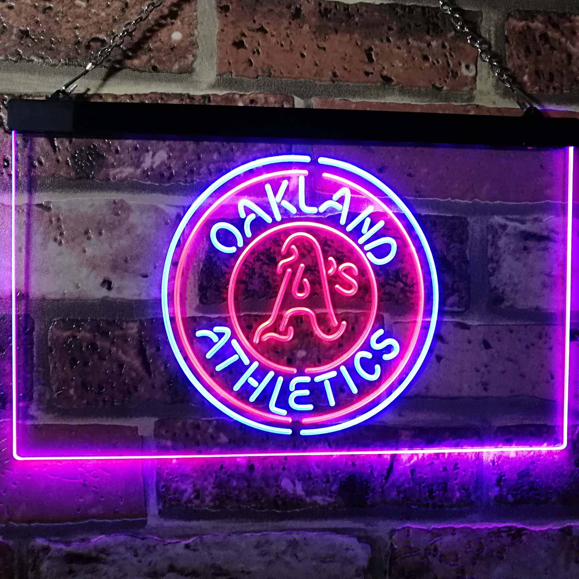 Oakland Athletics Neon-Like LED Sign - Image 9