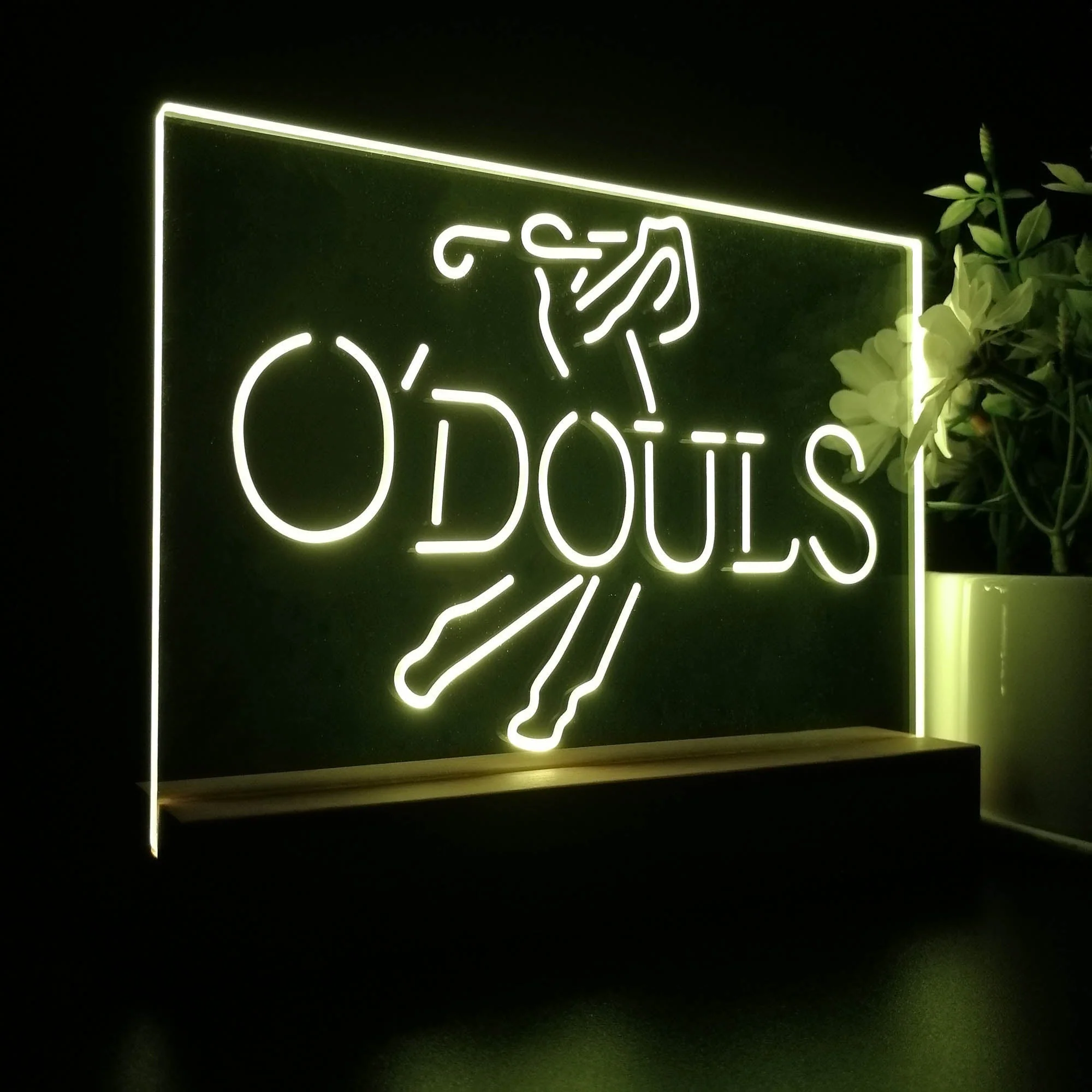 O'Doul's Beer Golfer Neon Sign Pub Bar Lamp - Image 5