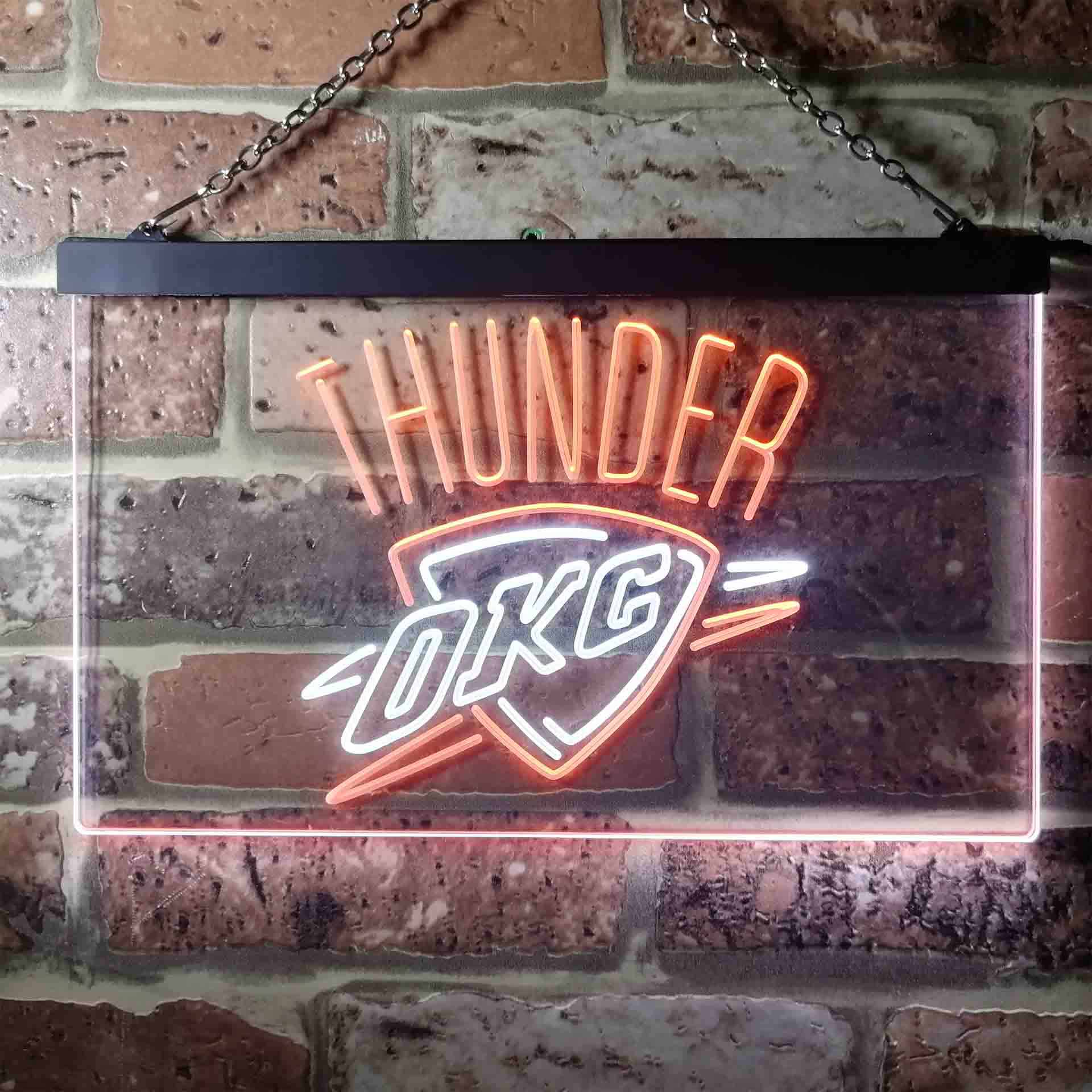 Oklahoma City Thunder LED Neon Sign - Image 5