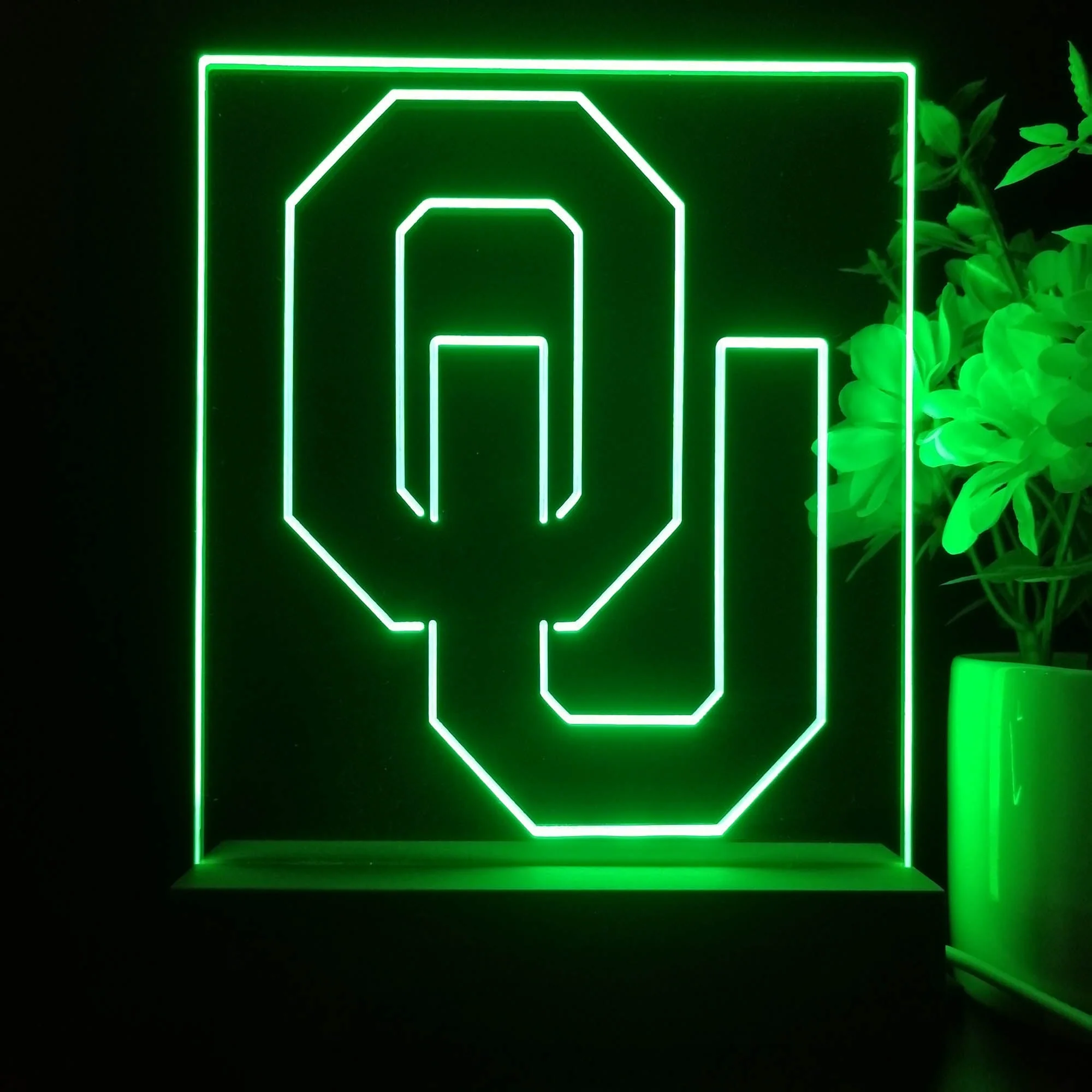 Oklahoma Sooners Neon Sign Pub Bar Lamp - Image 3