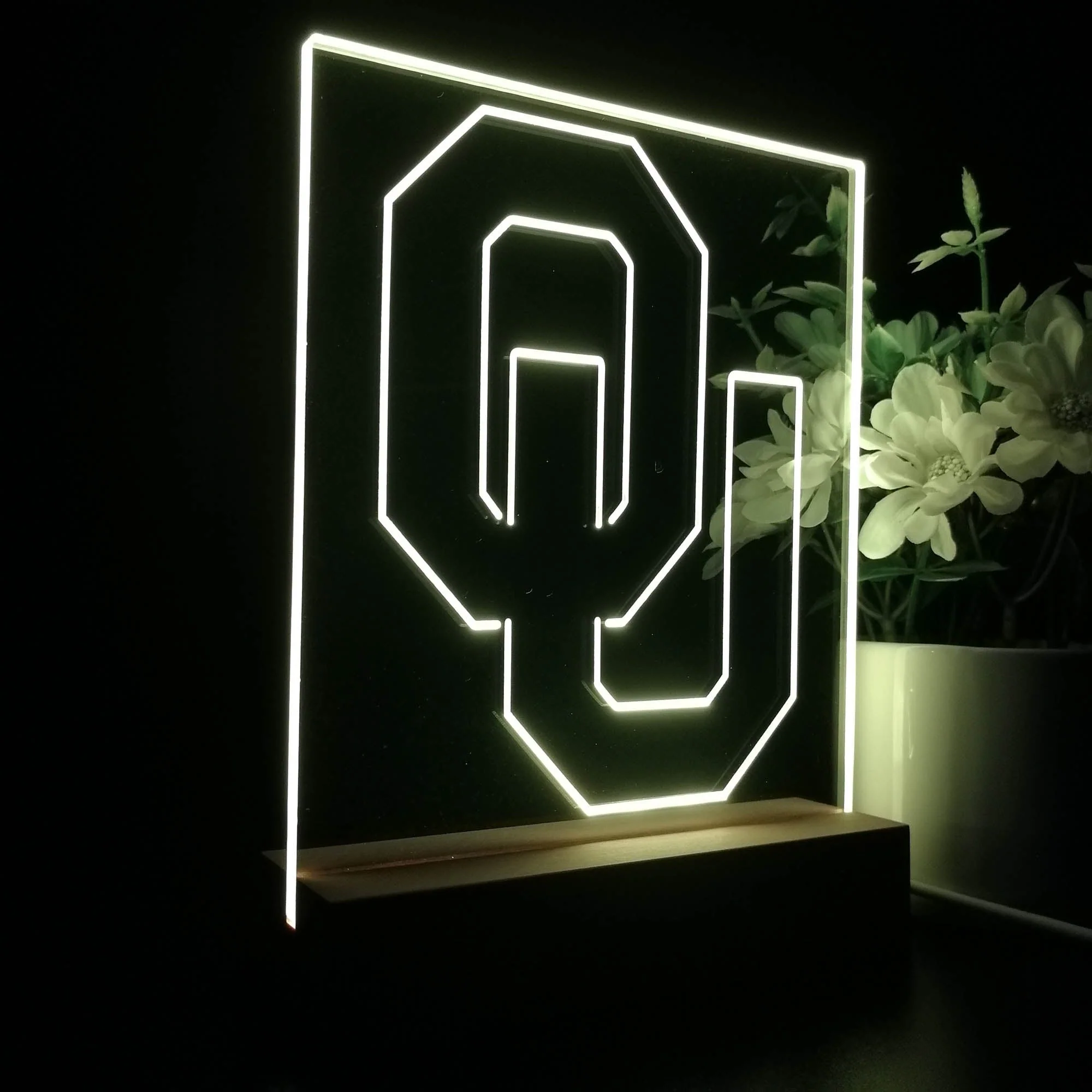 Oklahoma Sooners Neon Sign Pub Bar Lamp - Image 7