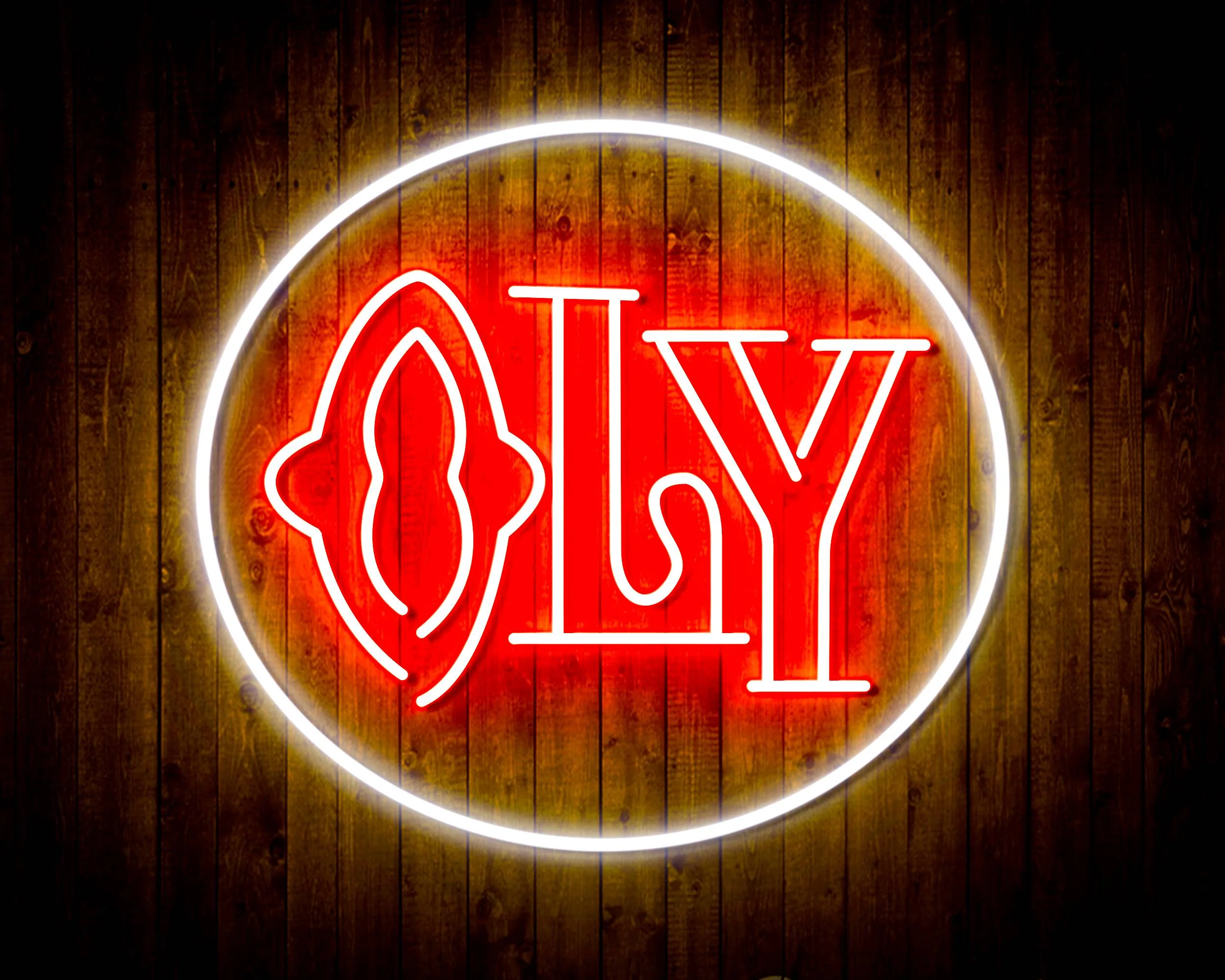 Olympia Beer Bar Handmade Neon Flex LED Sign - Image 10