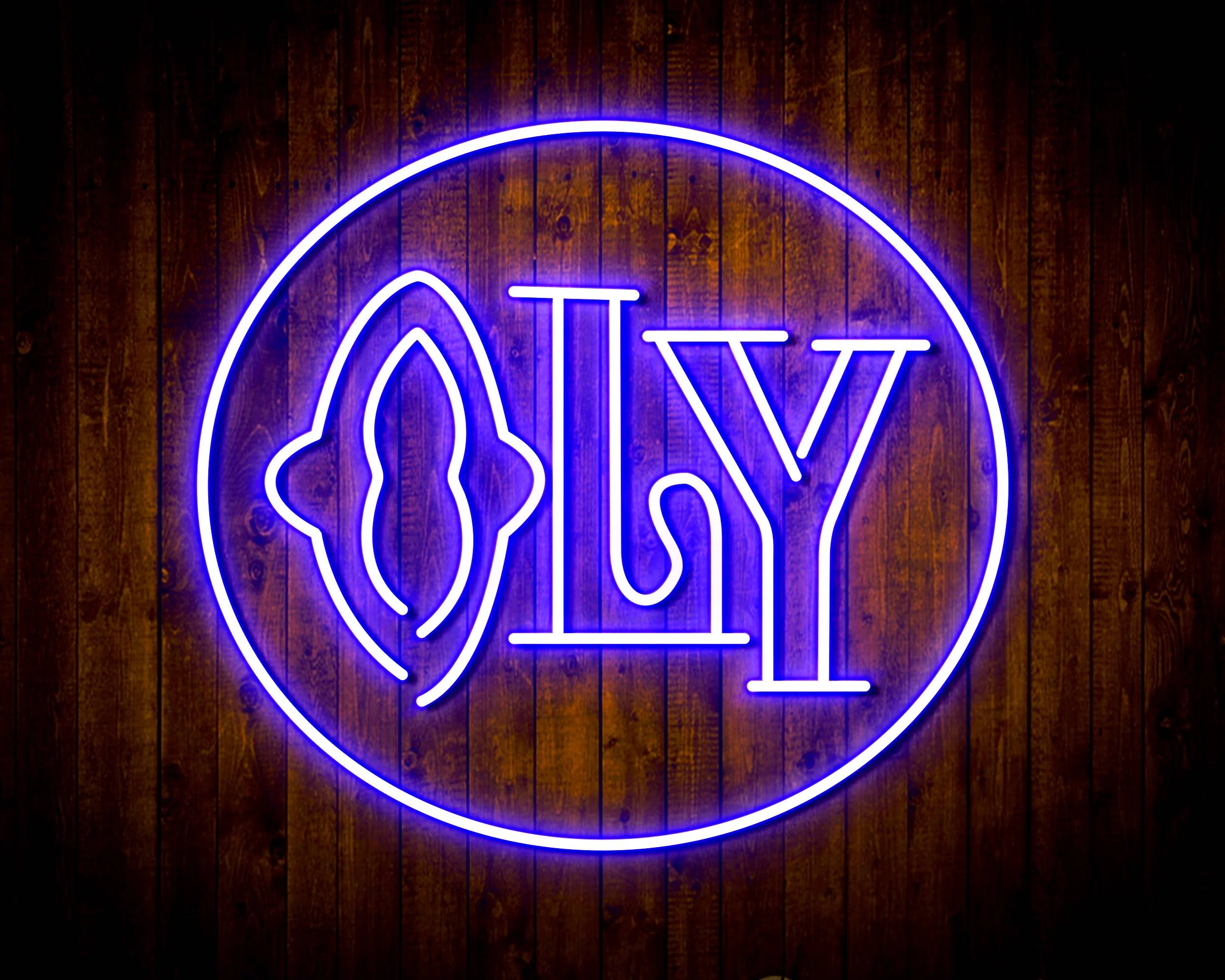 Olympia Beer Bar Handmade Neon Flex LED Sign - Image 15