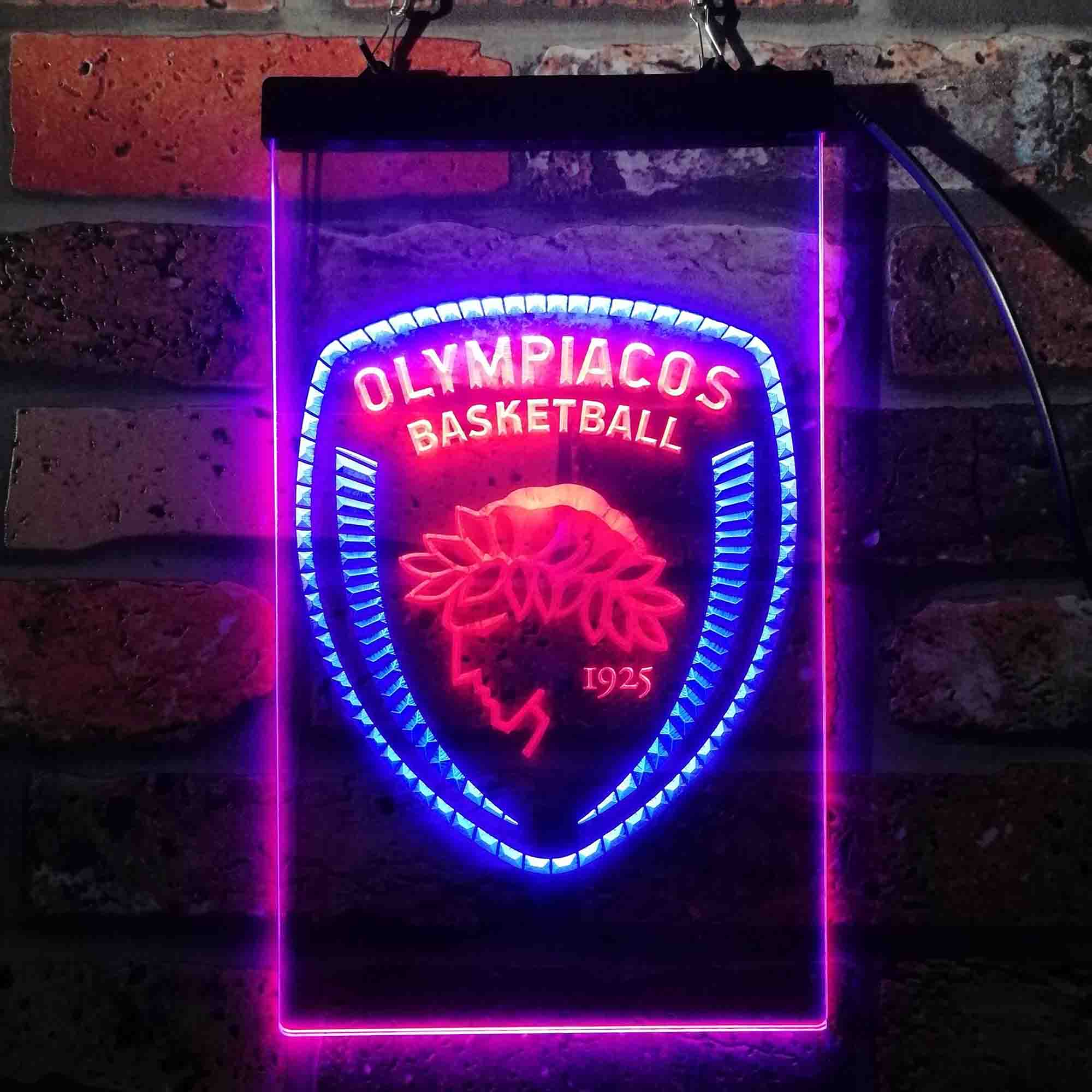 Olympiacos Basketball Neon LED Sign - Image 11