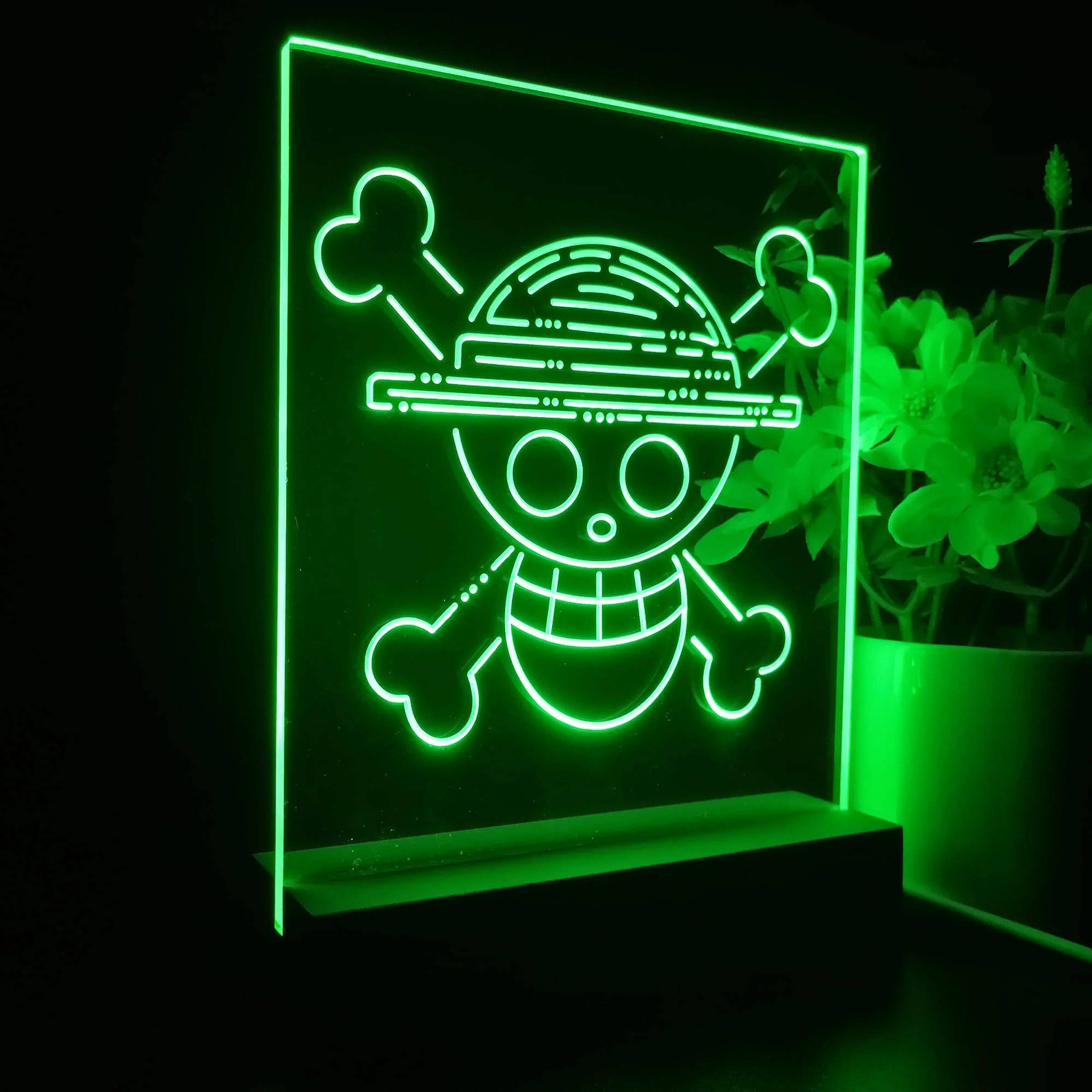 One Piece Game Room LED Sign Lamp Display - Image 6