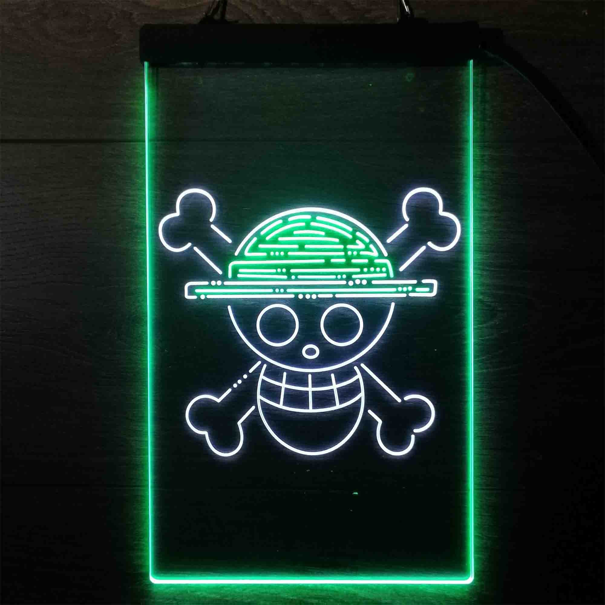 One Piece Pirate Skull Luffy Neon LED Sign - Image 6