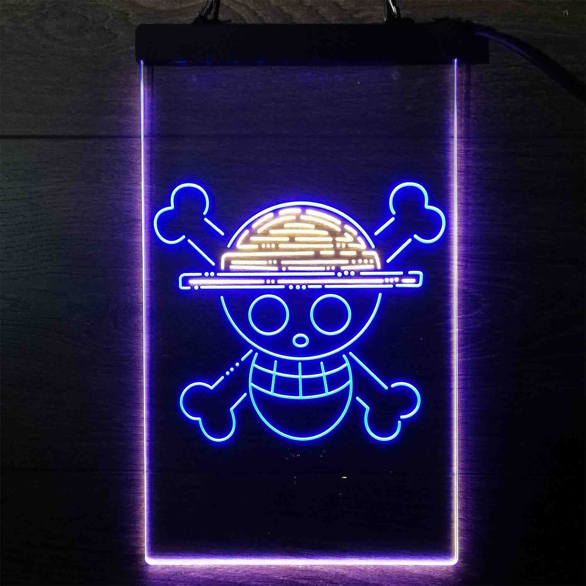 One Piece Pirate Skull Luffy Neon LED Sign - Image 9