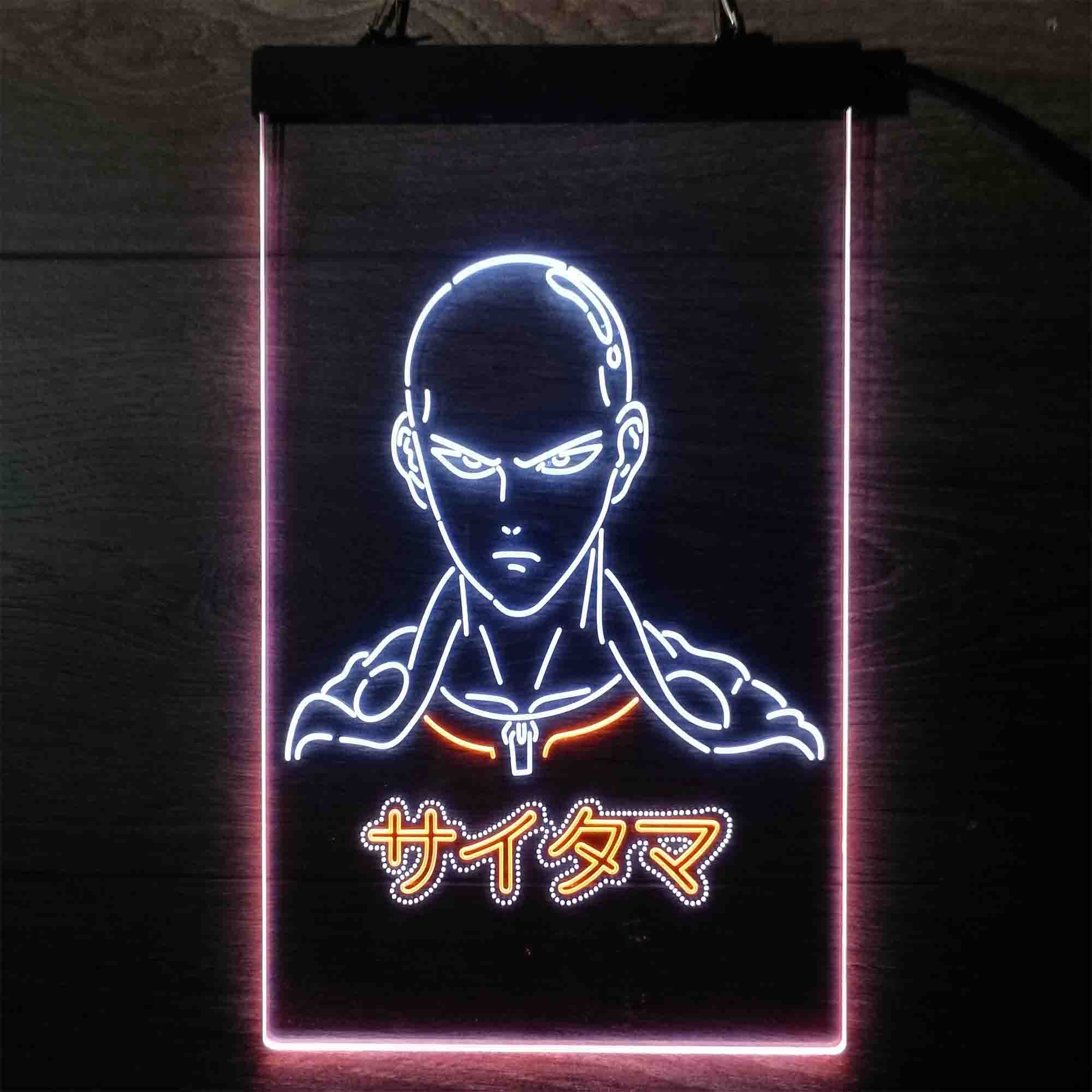 One Punch Man Saitama Neon LED Sign - Image 3