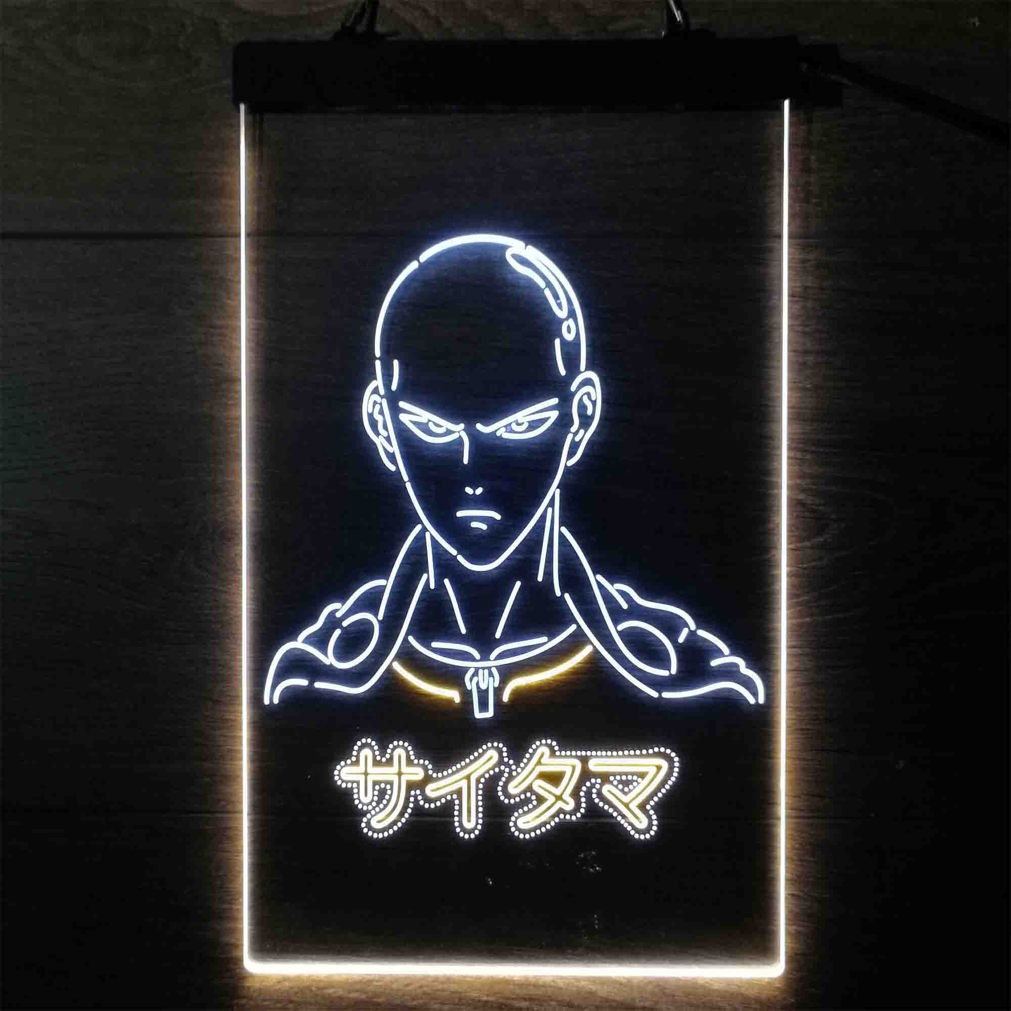 One Punch Man Saitama Neon LED Sign - Image 4