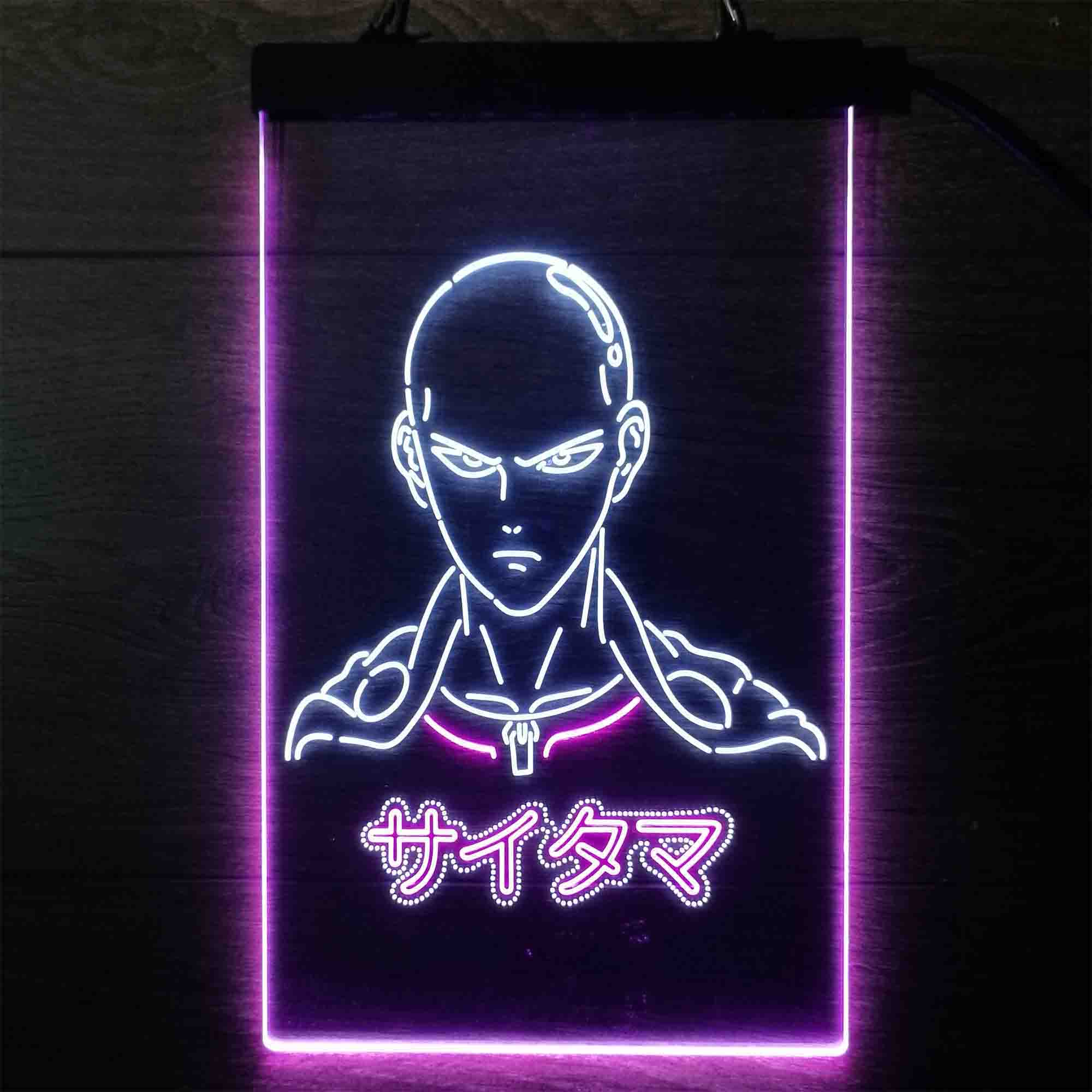 One Punch Man Saitama Neon LED Sign - Image 9