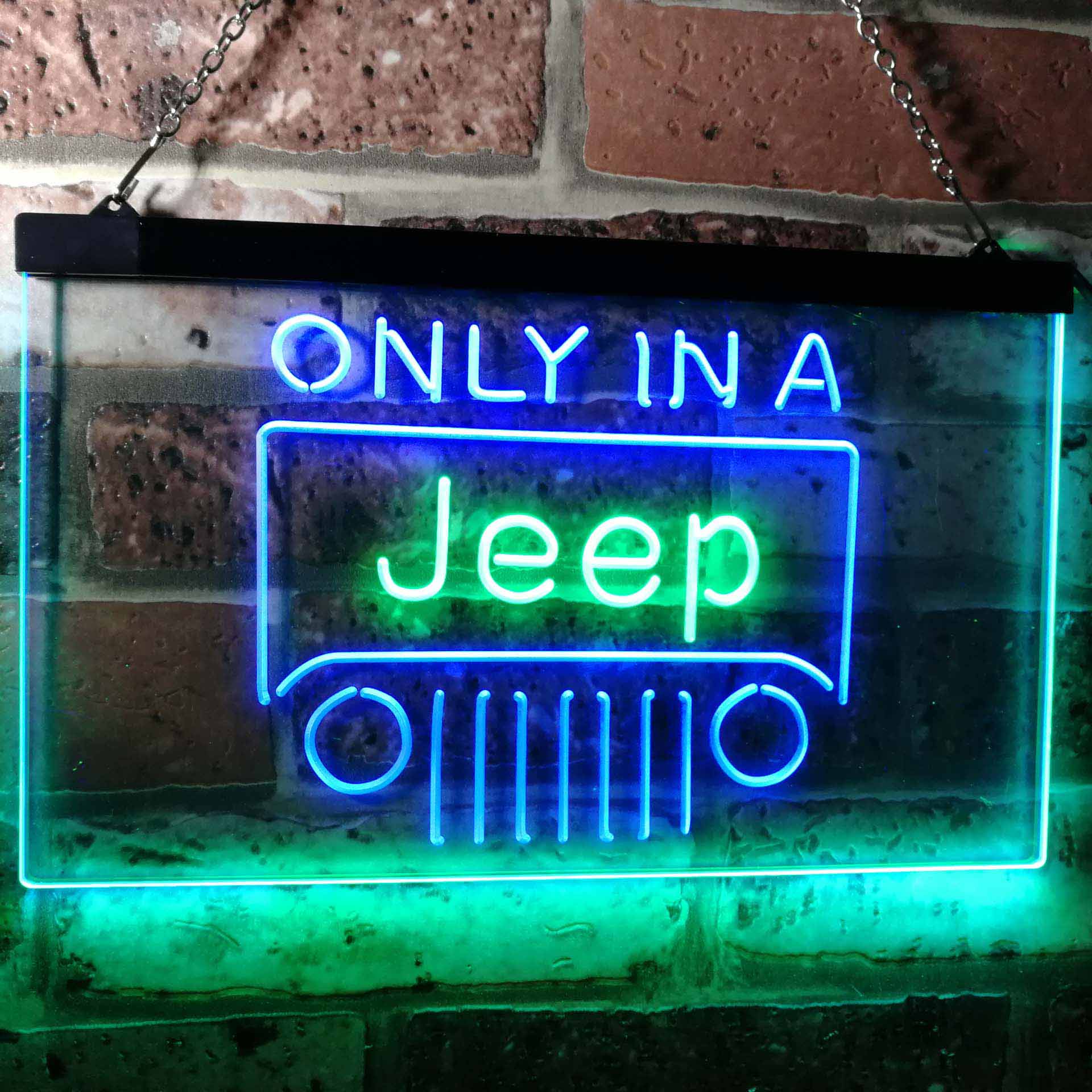 Only in a Jeep Beer Garage LED Neon Sign - Image 10