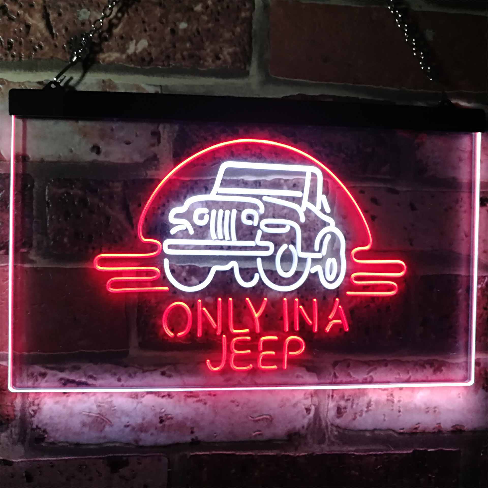 Only in a Jeep LED Neon Sign - Image 10
