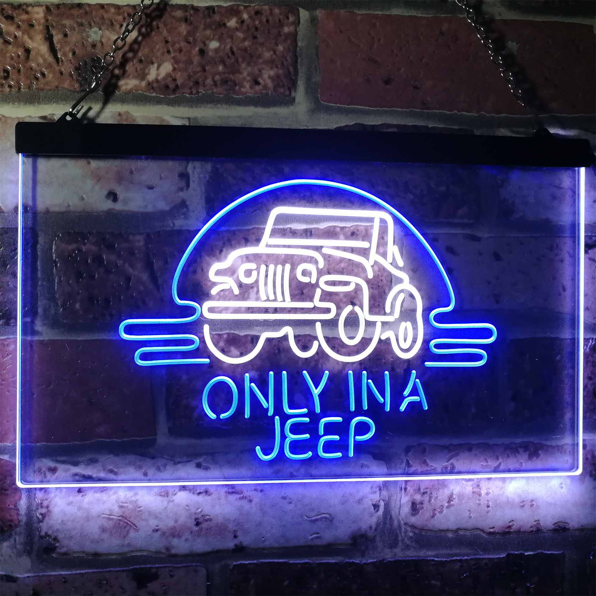 Only in a Jeep LED Neon Sign - Image 5