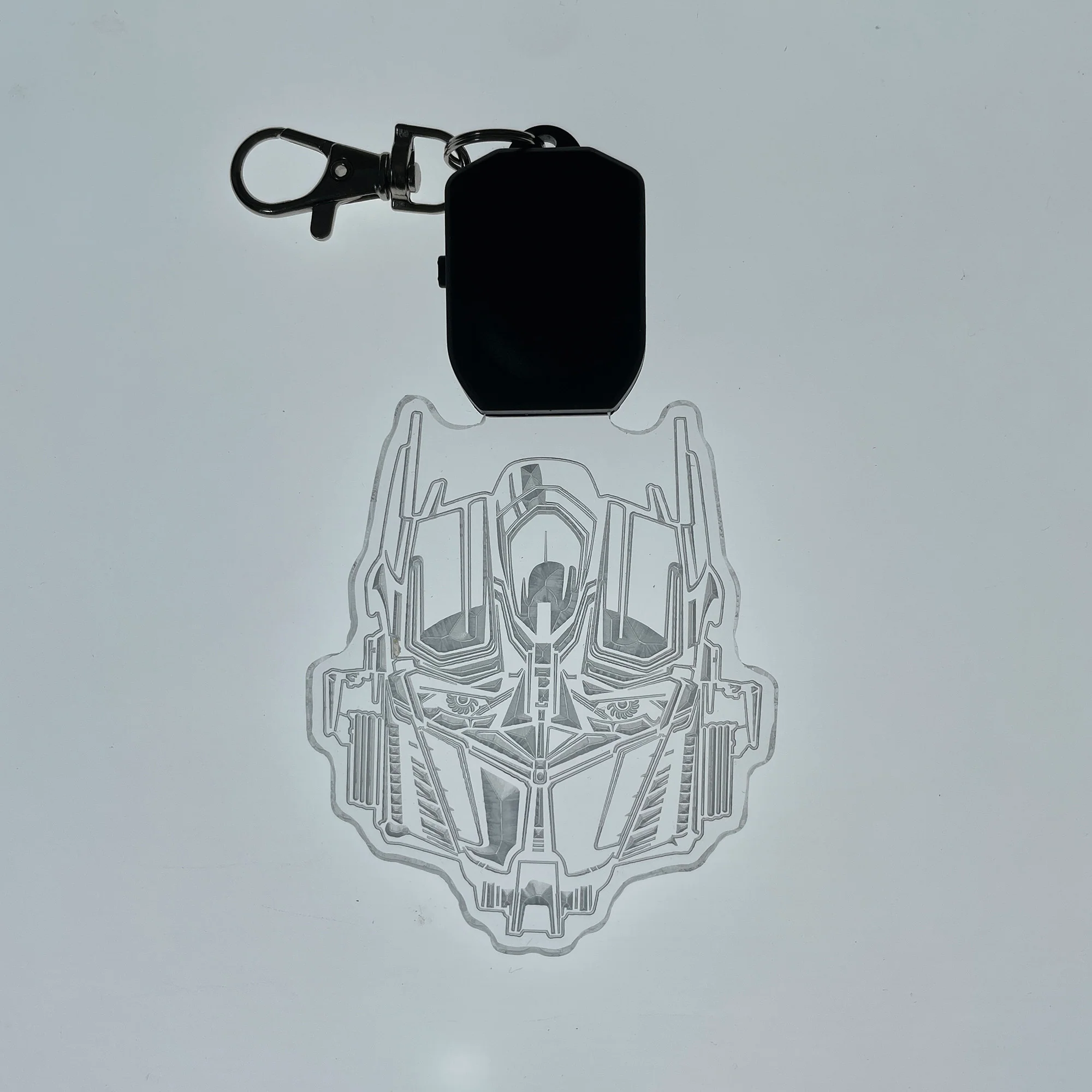 Optimus Prime LED Light Acrylic Keychain , Christmas Tree Ornament - Image 7
