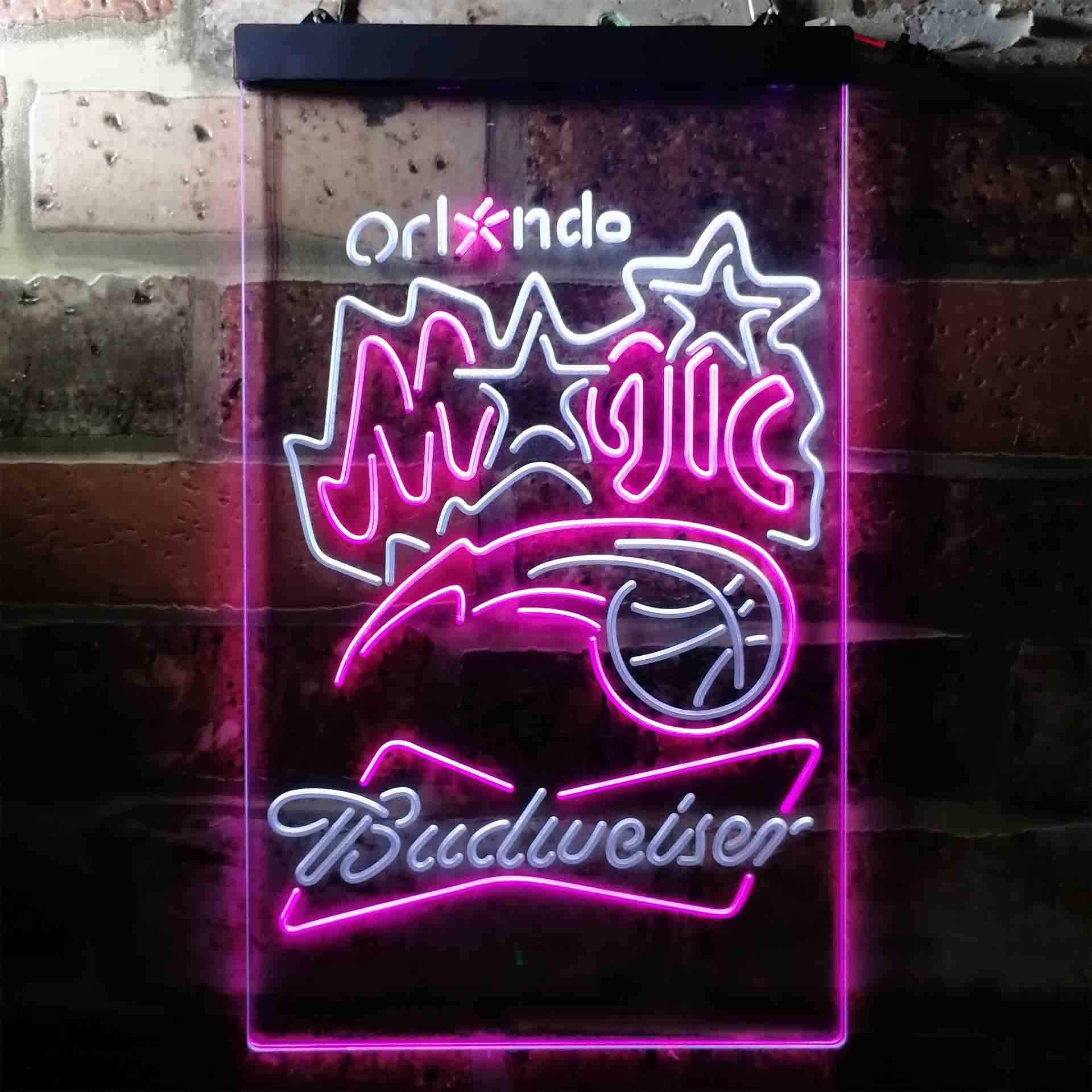 Orlando Magic Budweiser Neon-Like LED Sign - Image 10