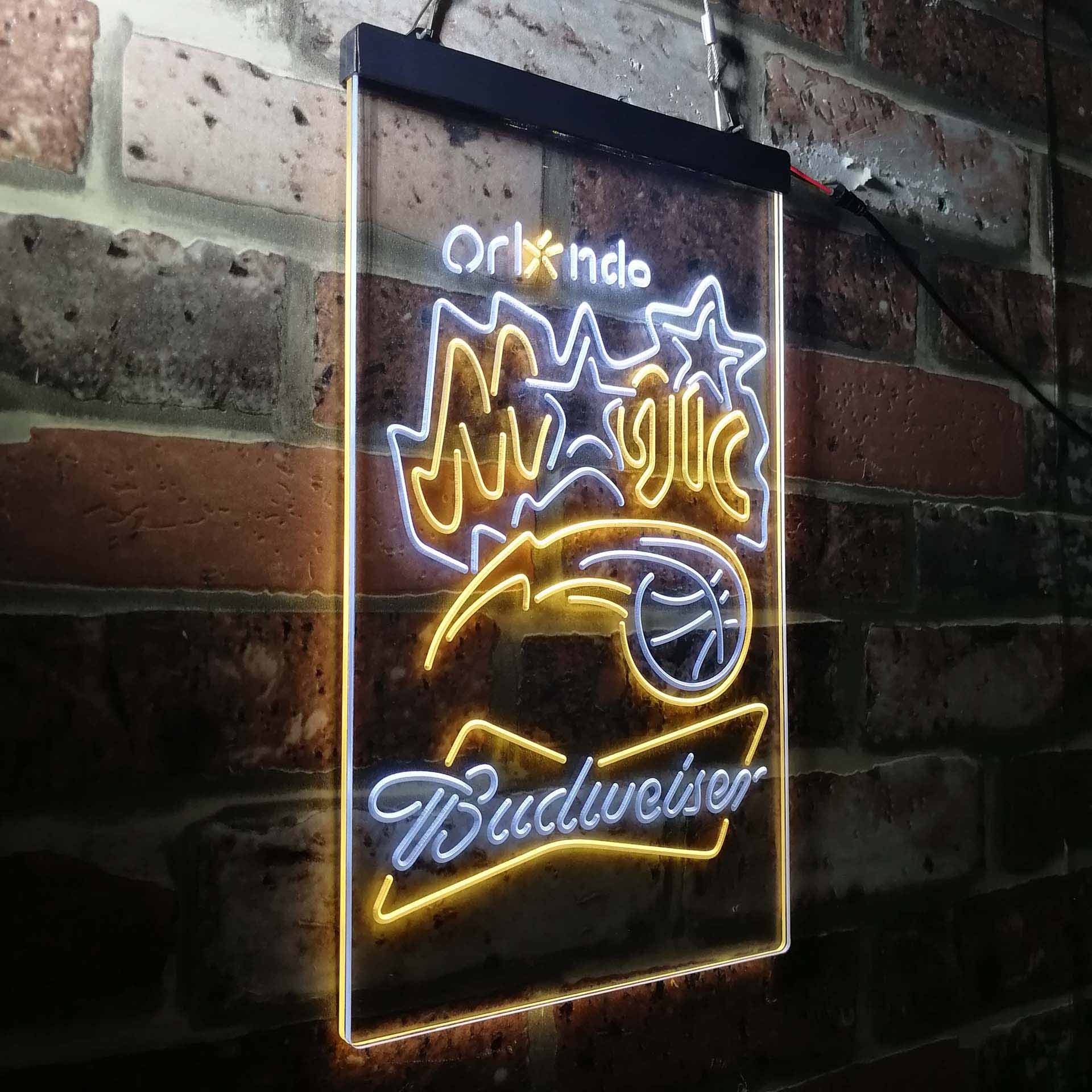 Orlando Magic Budweiser Neon-Like LED Sign - Image 14