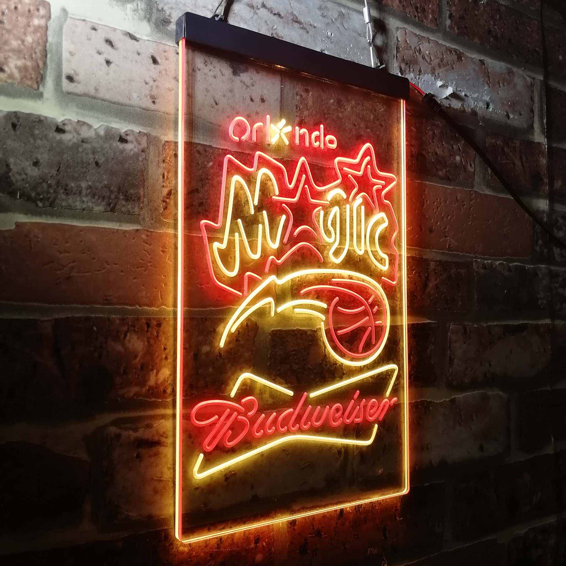 Orlando Magic Budweiser Neon-Like LED Sign - Image 15