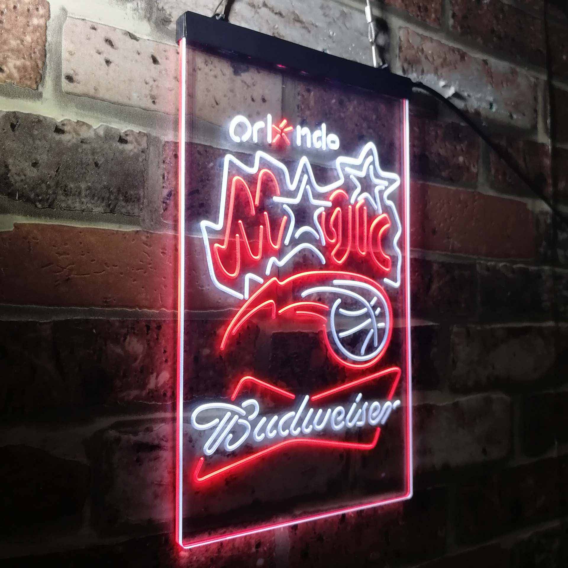 Orlando Magic Budweiser Neon-Like LED Sign - Image 17