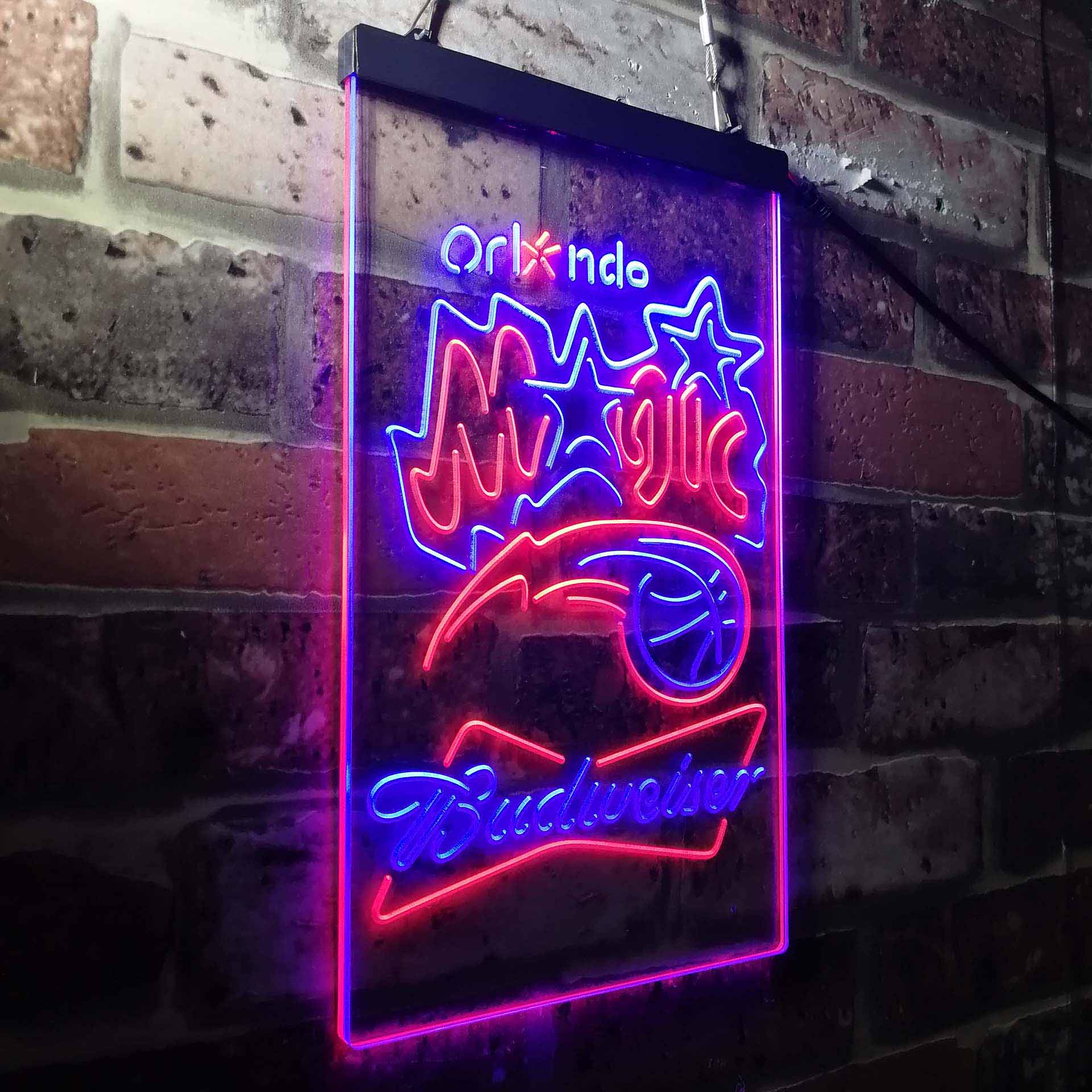 Orlando Magic Budweiser Neon-Like LED Sign - Image 18