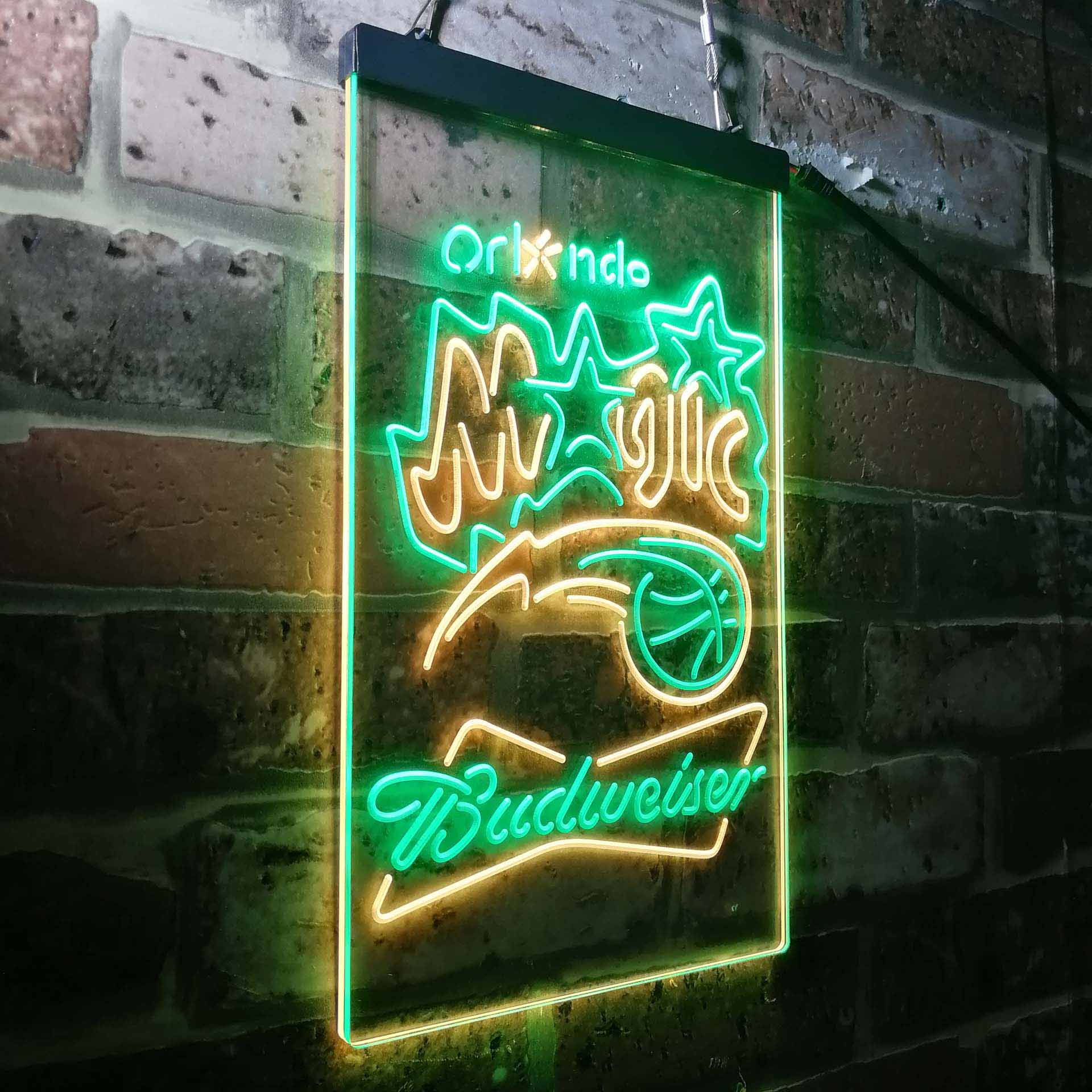Orlando Magic Budweiser Neon-Like LED Sign - Image 20