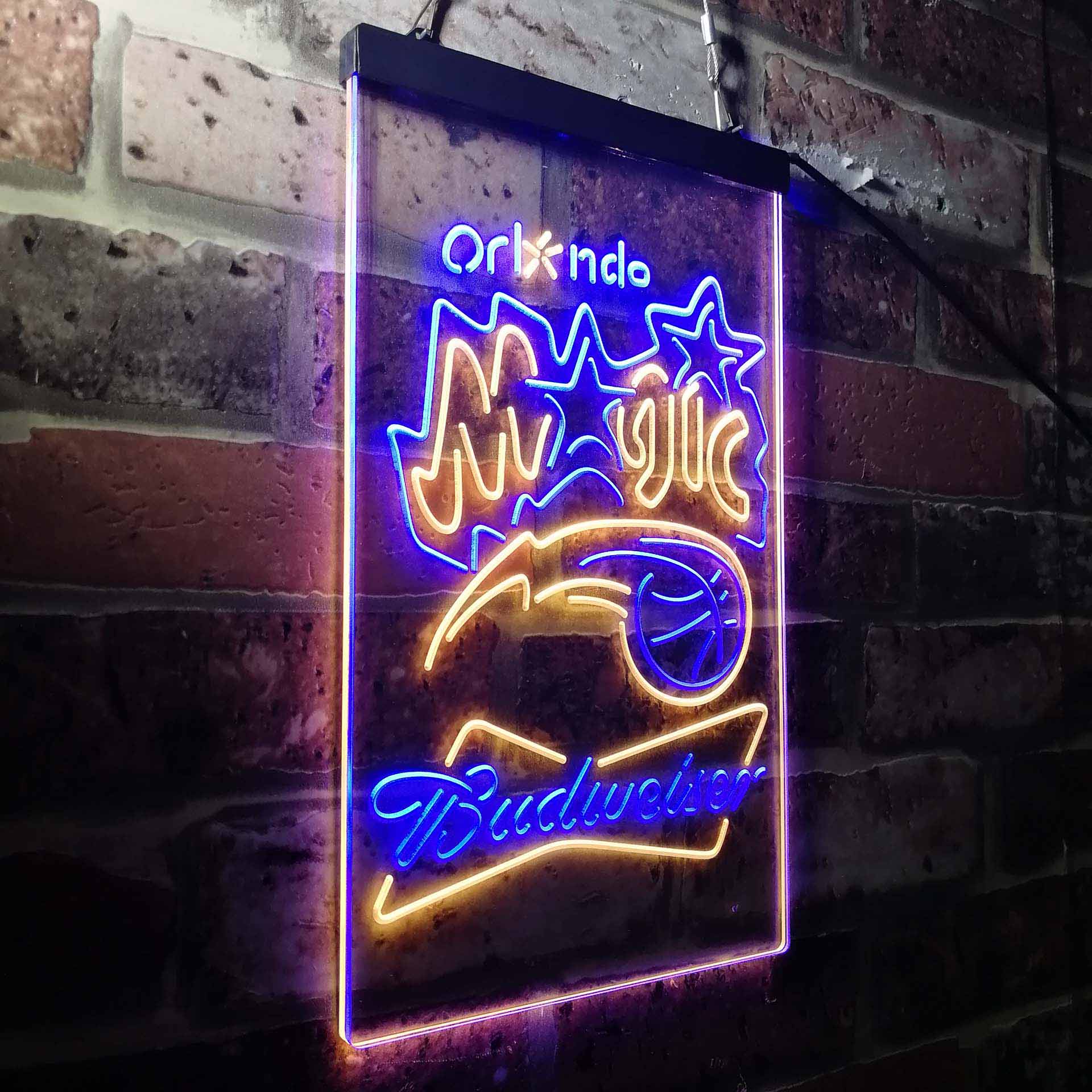 Orlando Magic Budweiser Neon-Like LED Sign - Image 21