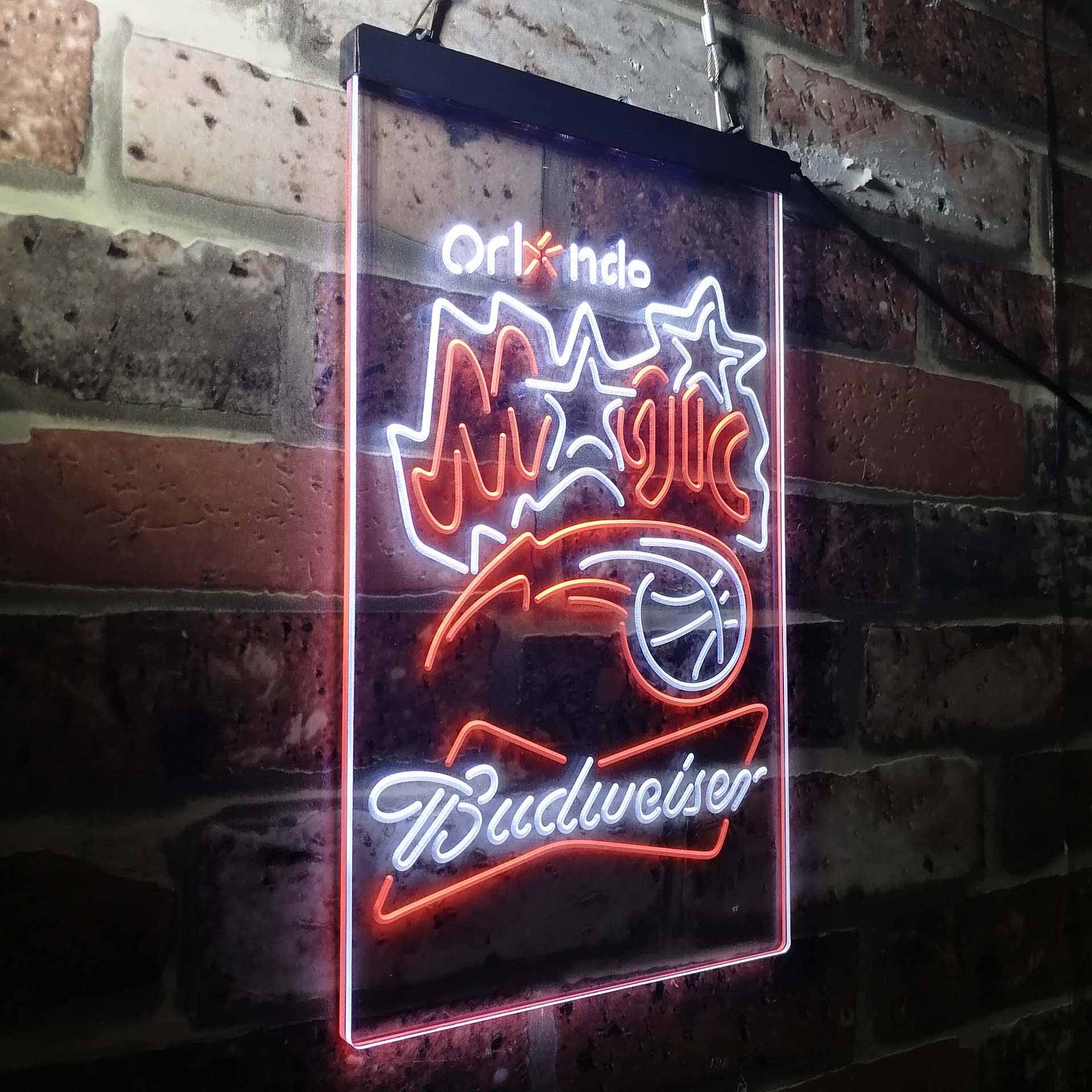 Orlando Magic Budweiser Neon-Like LED Sign - Image 22