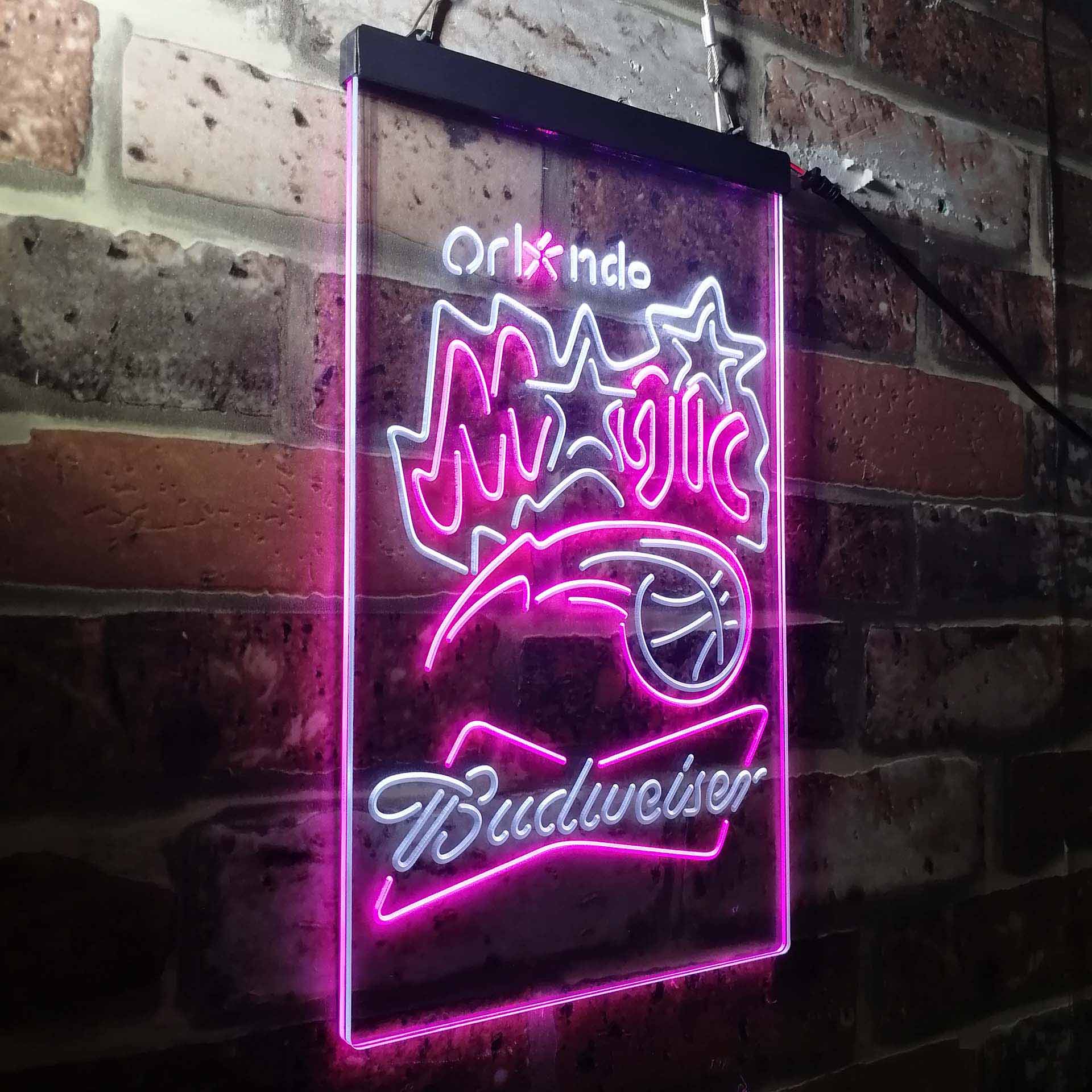 Orlando Magic Budweiser Neon-Like LED Sign - Image 23