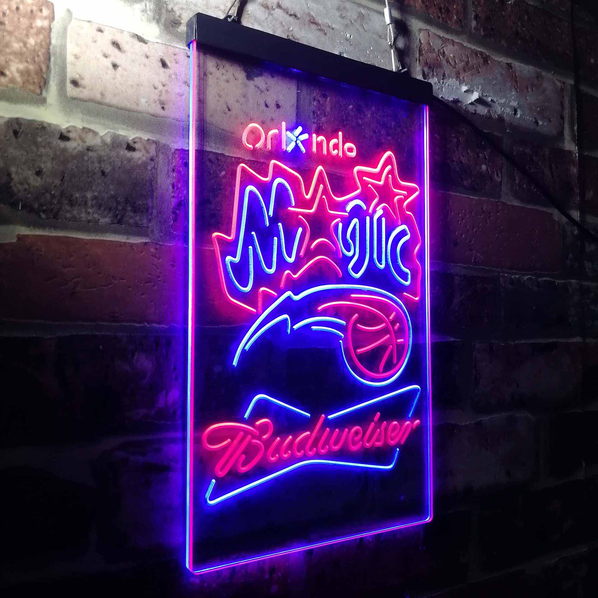 Orlando Magic Budweiser Neon-Like LED Sign - Image 26
