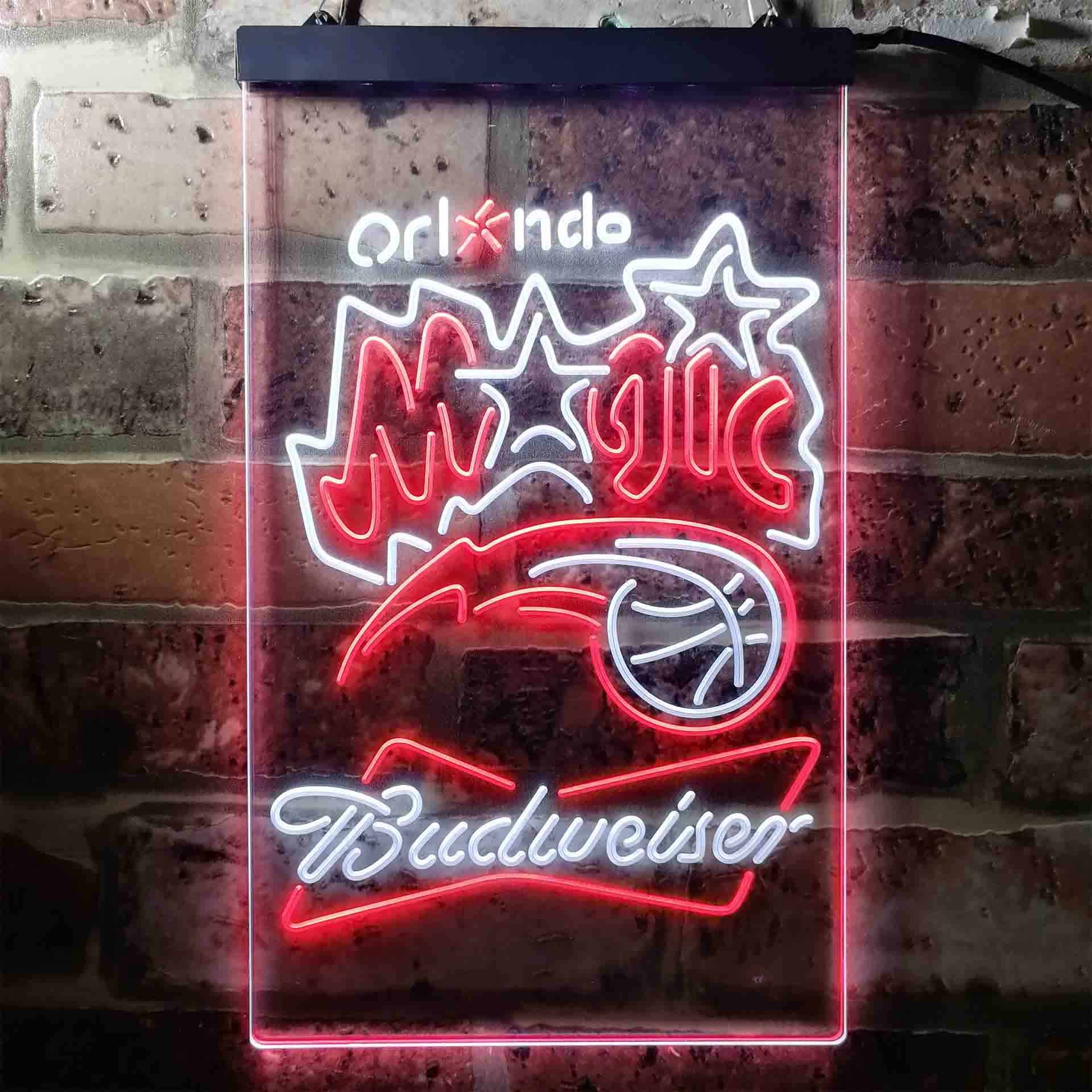 Orlando Magic Budweiser Neon-Like LED Sign - Image 4