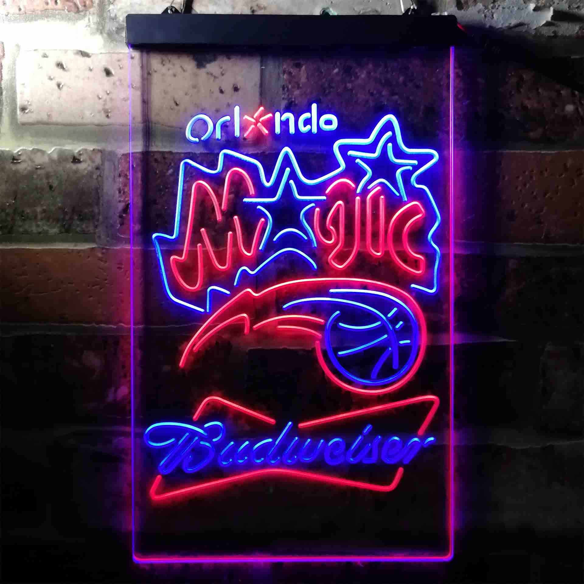 Orlando Magic Budweiser Neon-Like LED Sign - Image 5