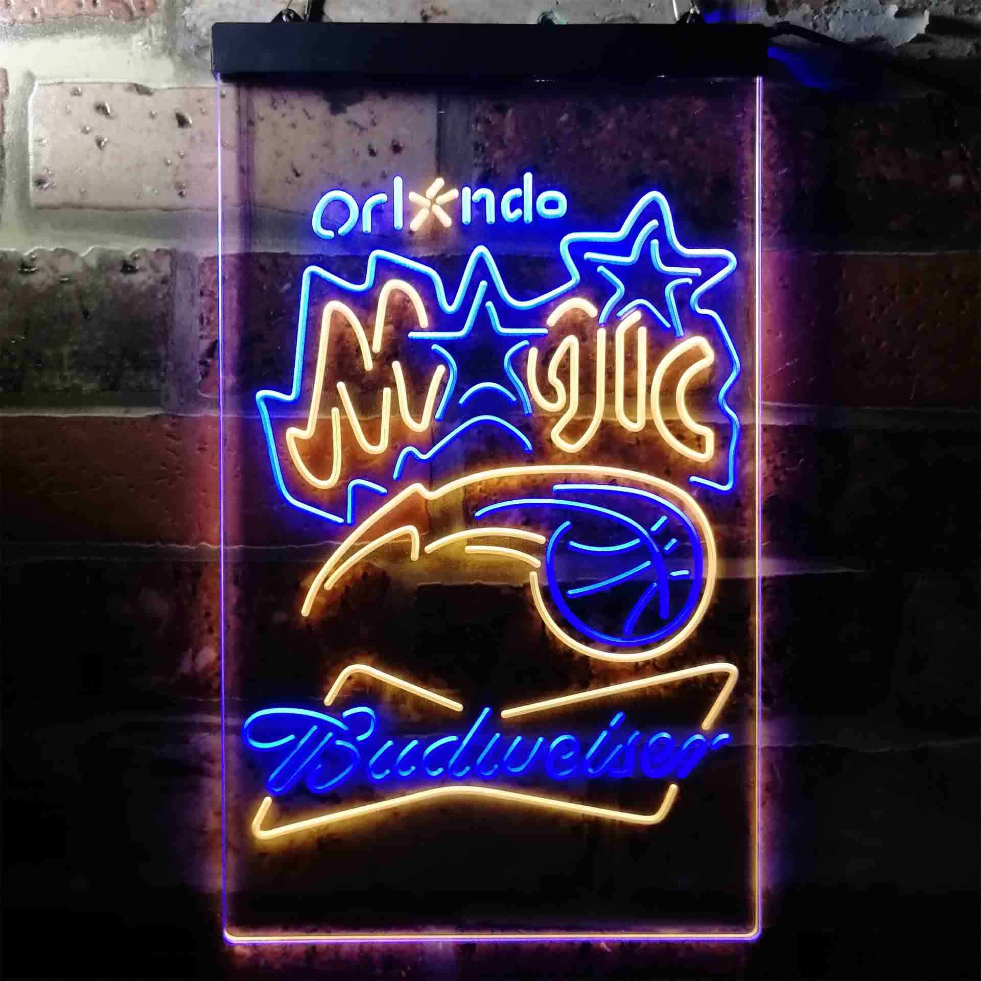 Orlando Magic Budweiser Neon-Like LED Sign - Image 8
