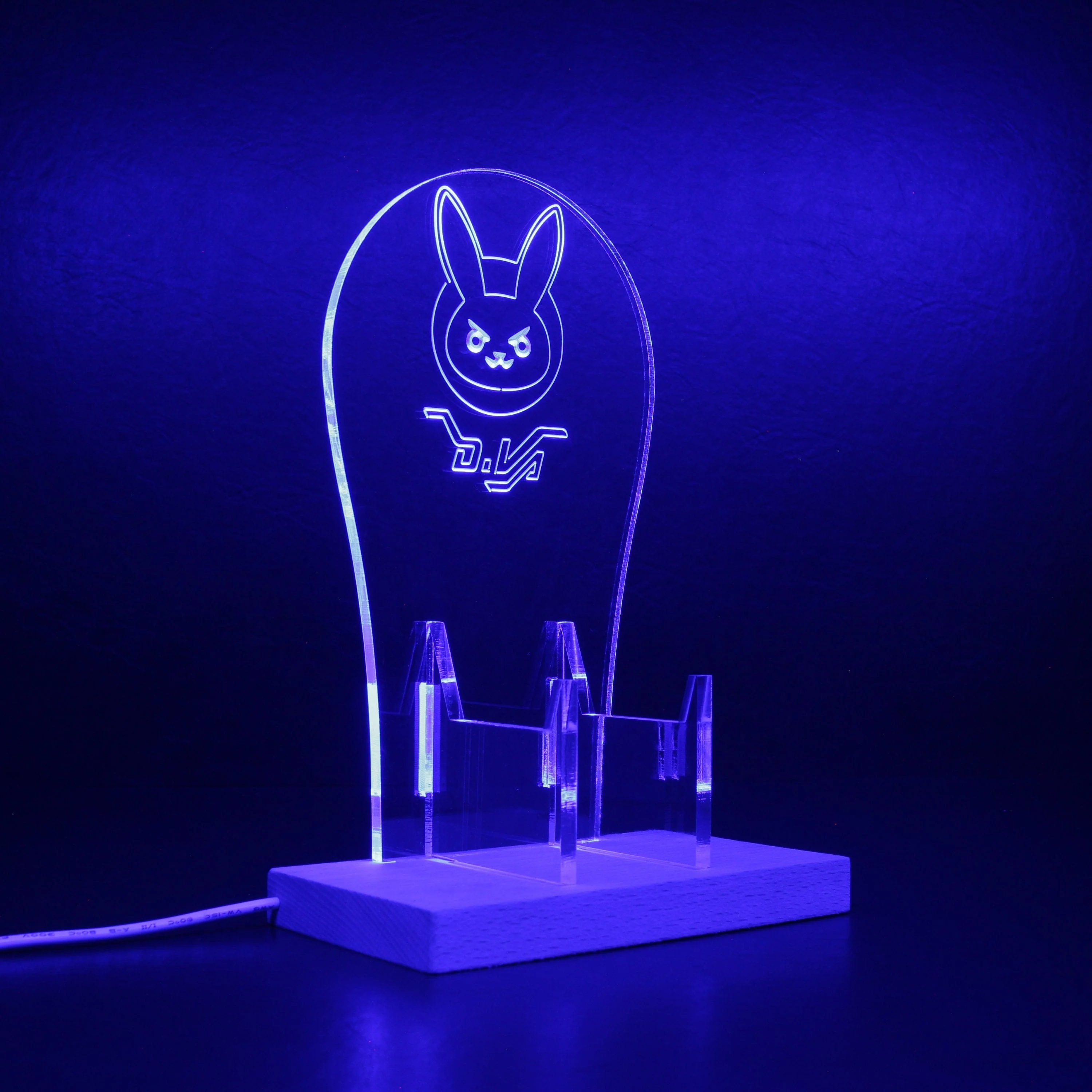 Overwatch Dva LED Gaming Headset Controller Stand - Image 9
